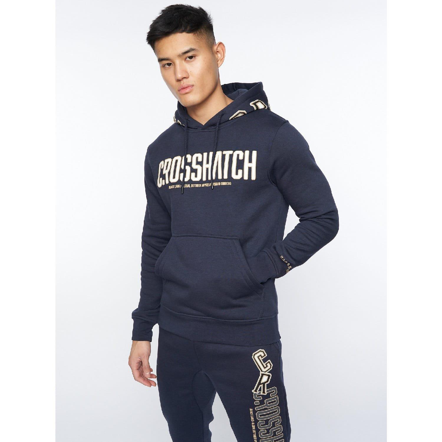 Blue - Crosshatch - Doddington Hoodie - 1