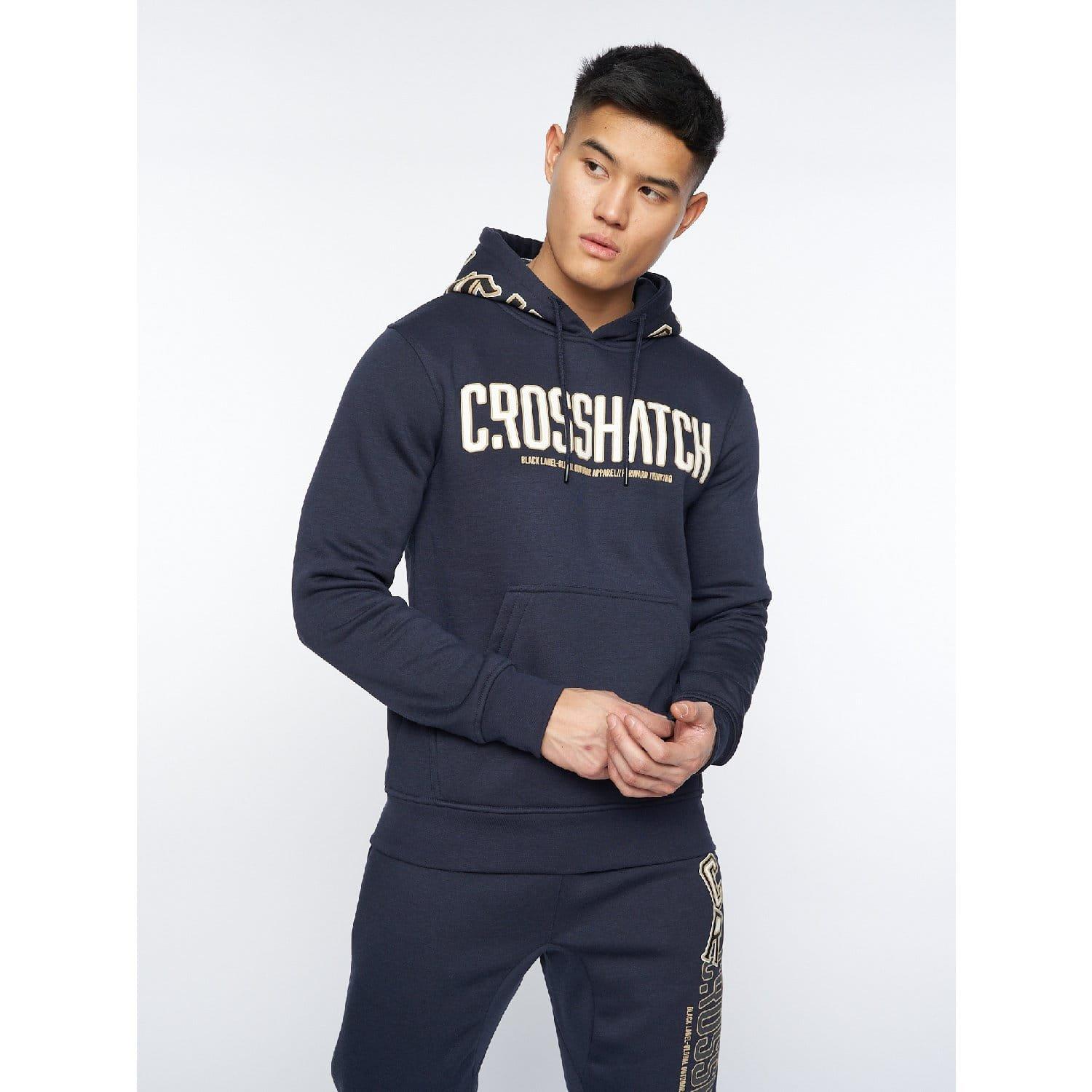 Blue - Crosshatch - Doddington Hoodie - 4