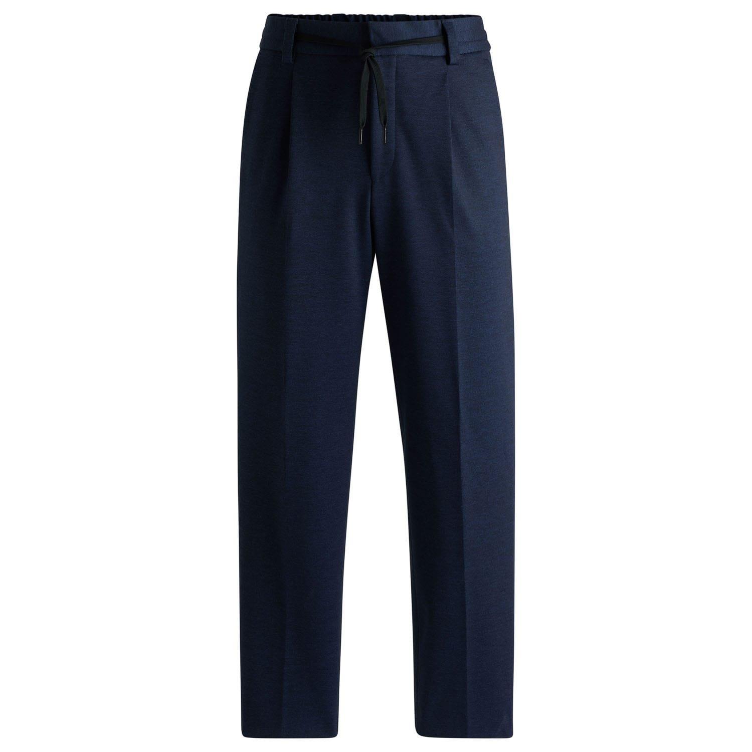 Dark Blue - Hugo - Gos241F1J Trousers - 4