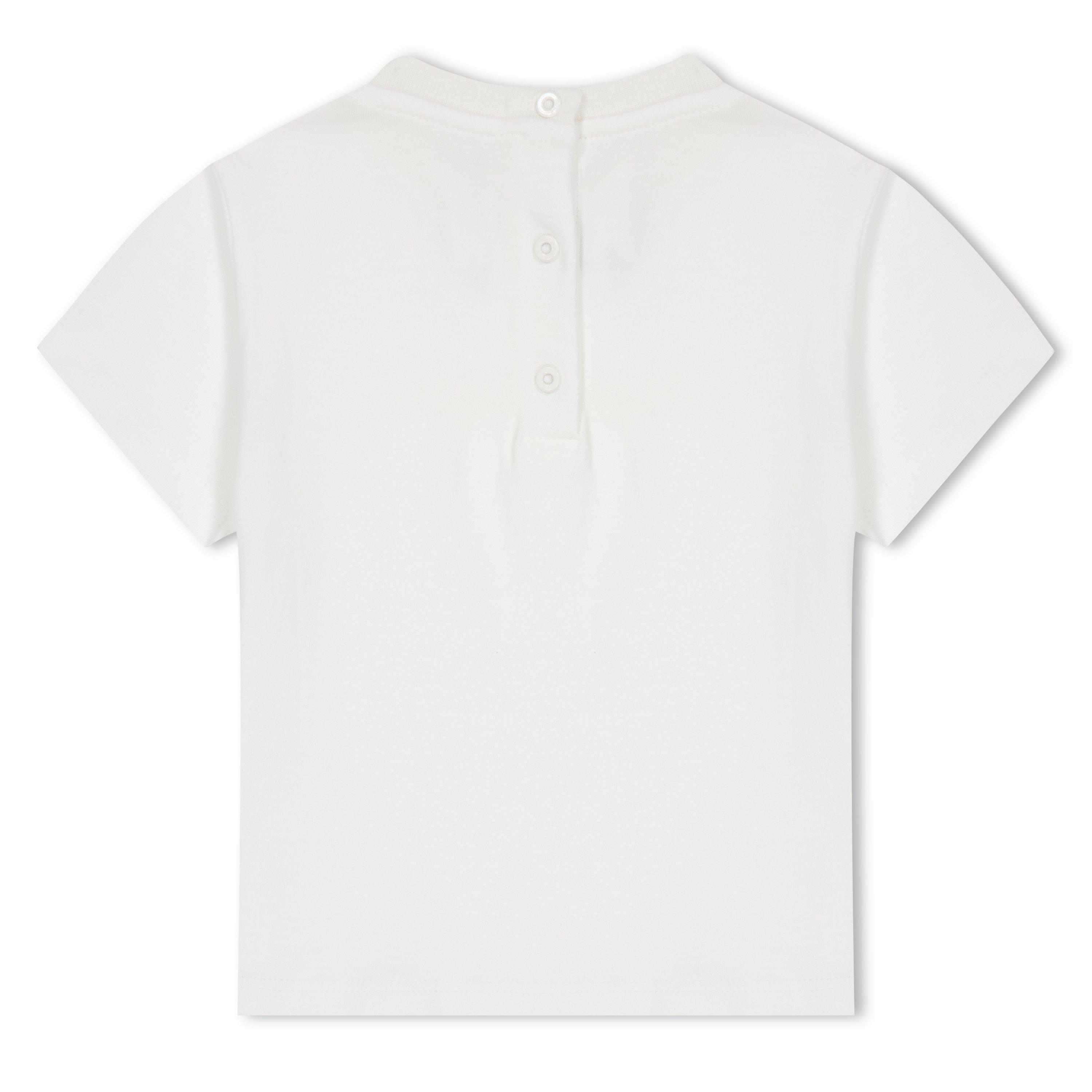 White F0TU9 - Fendi - Logo T-Shirt Babies - 2