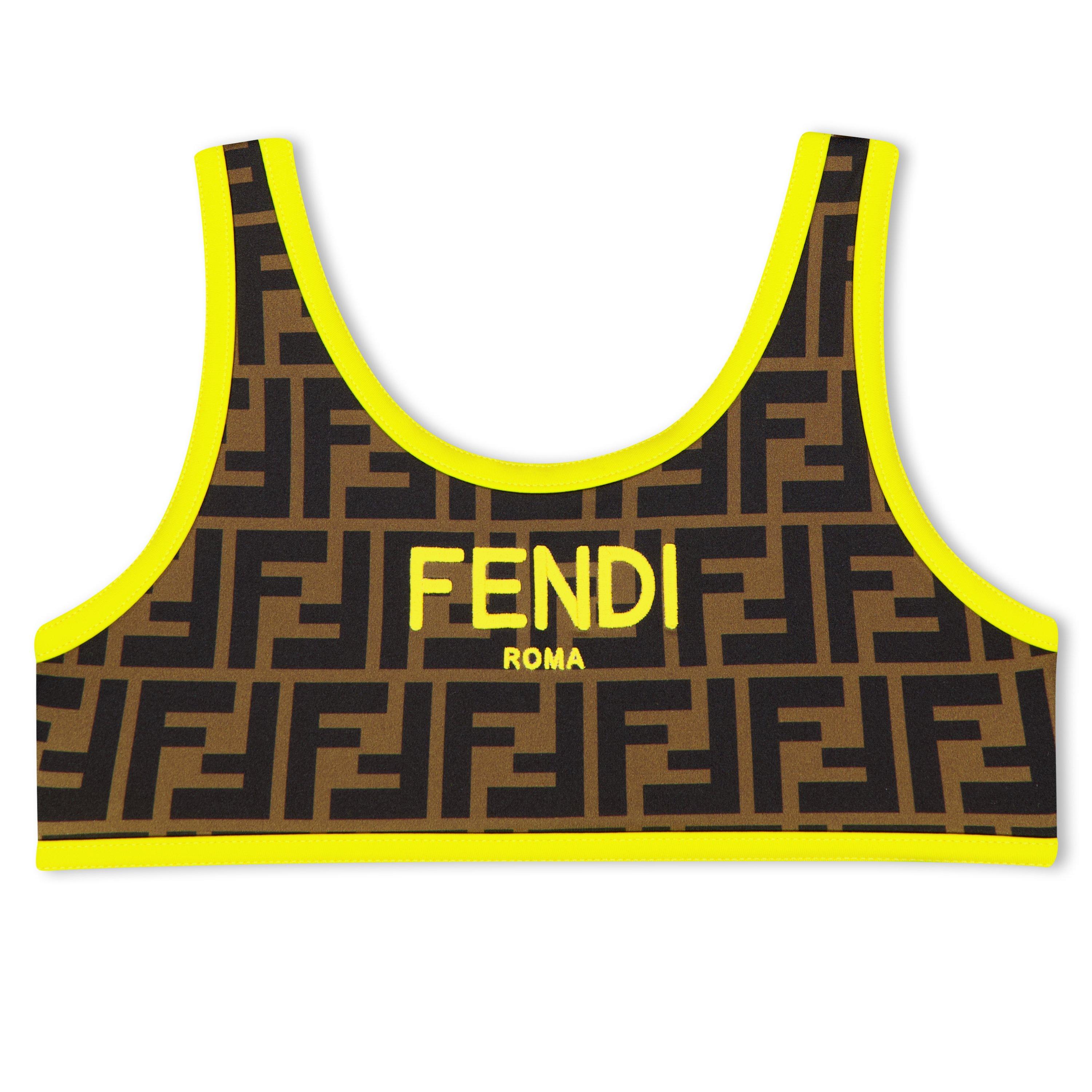 Brwn/Yel F17QF - Fendi - Ff Bikini Set Junior - 2