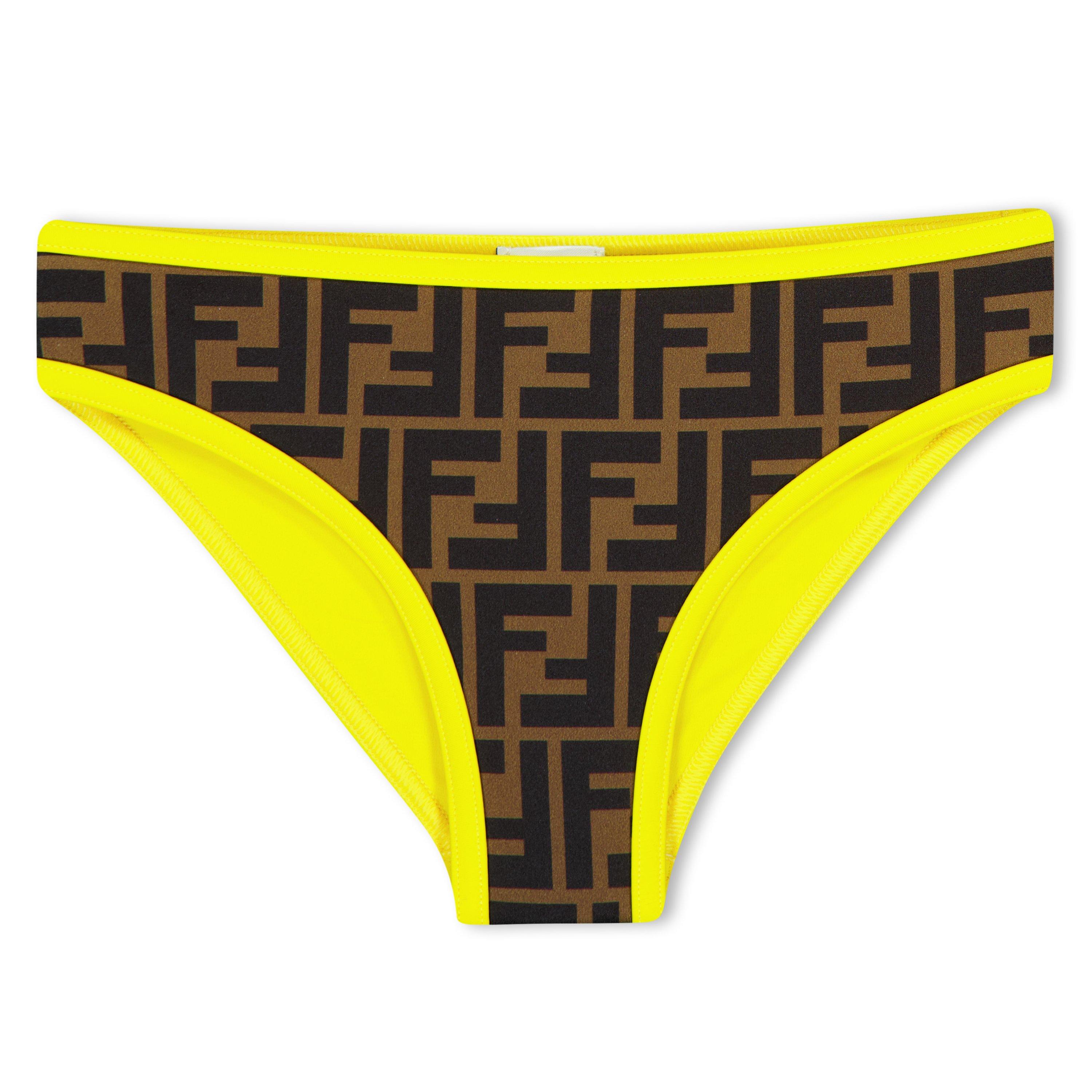 Brwn/Yel F17QF - Fendi - Ff Bikini Set Junior - 3