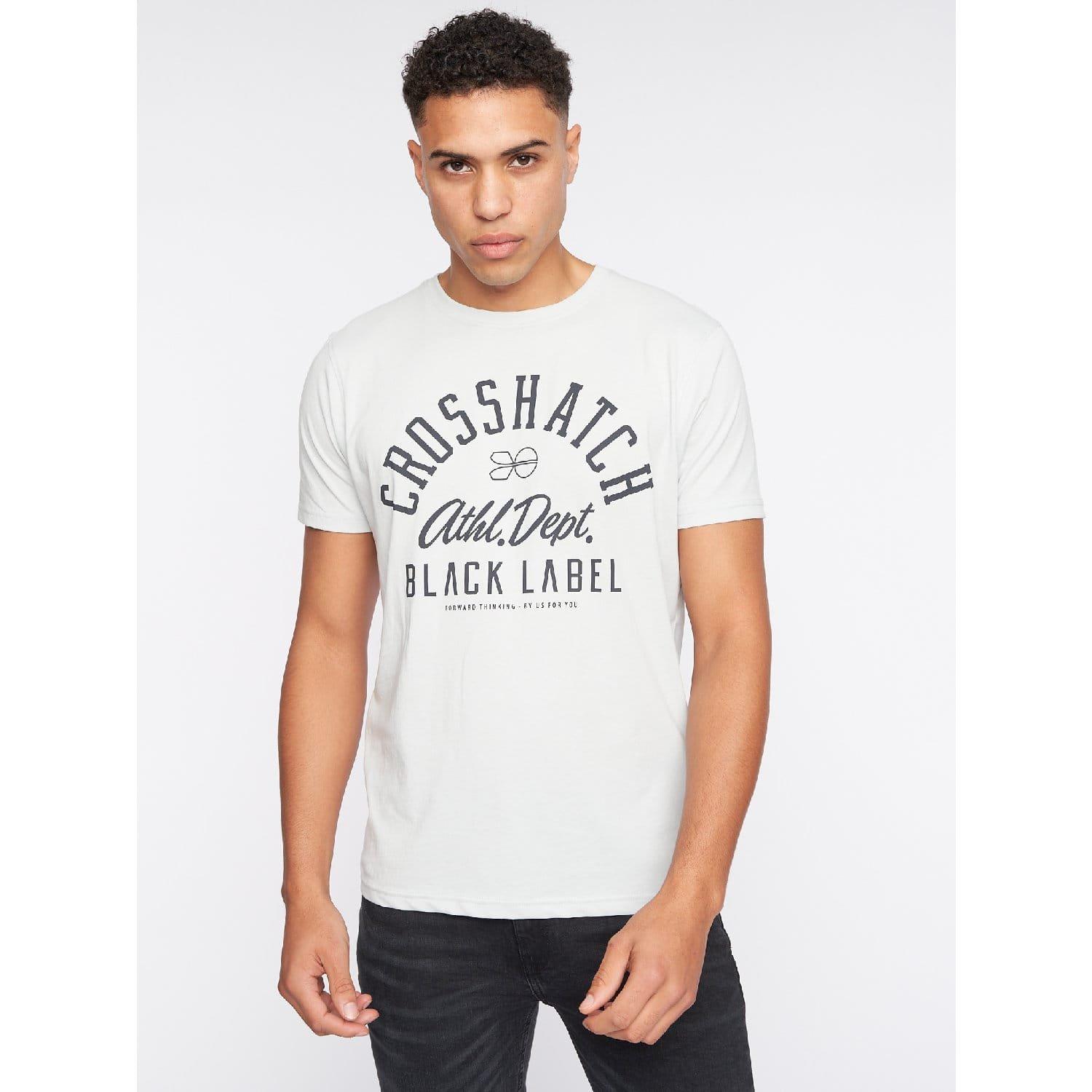 Multi Colour - Crosshatch - 5 Pack of Luckmoore Printed T-Shirts - 2