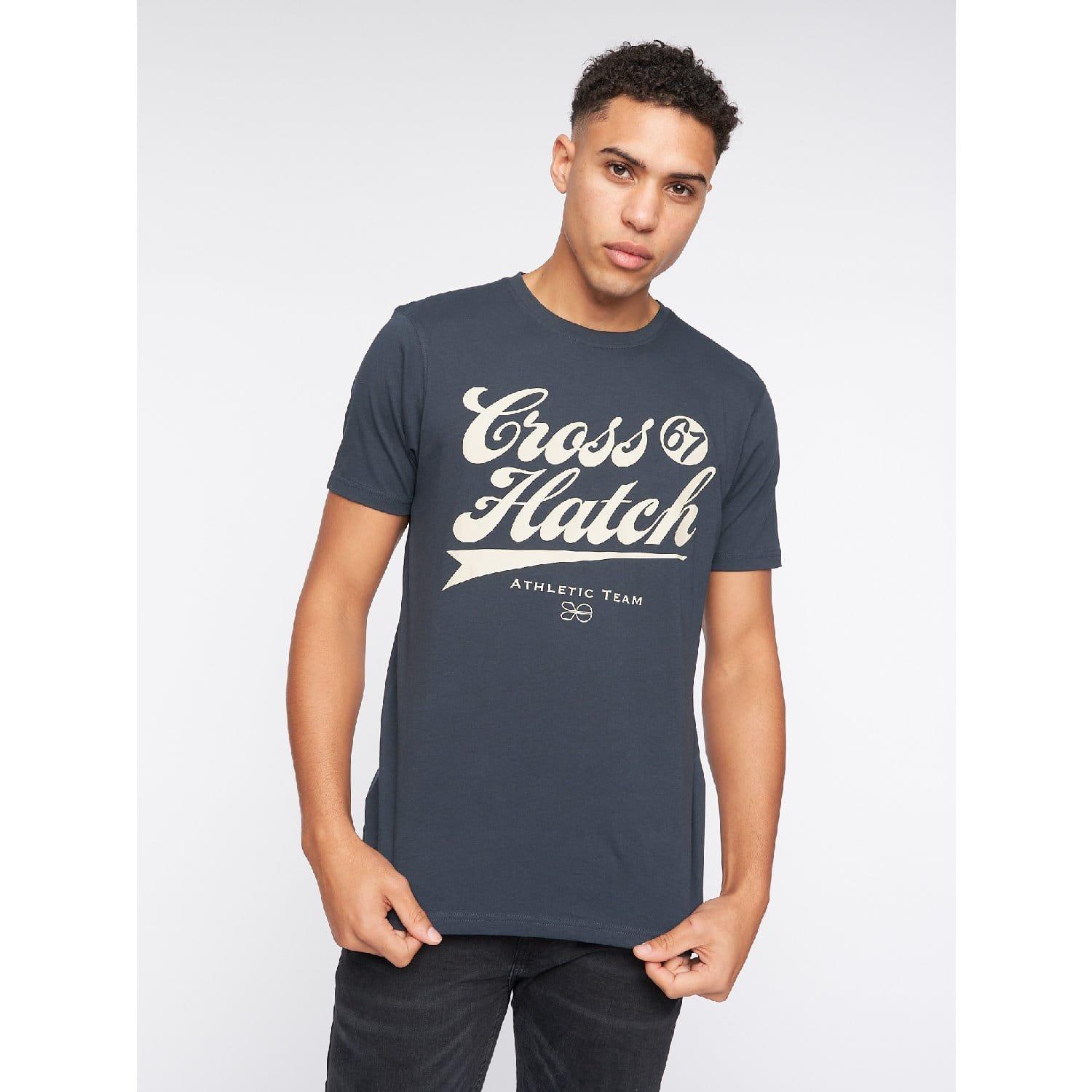 Multi Colour - Crosshatch - 5 Pack of Luckmoore Printed T-Shirts - 6