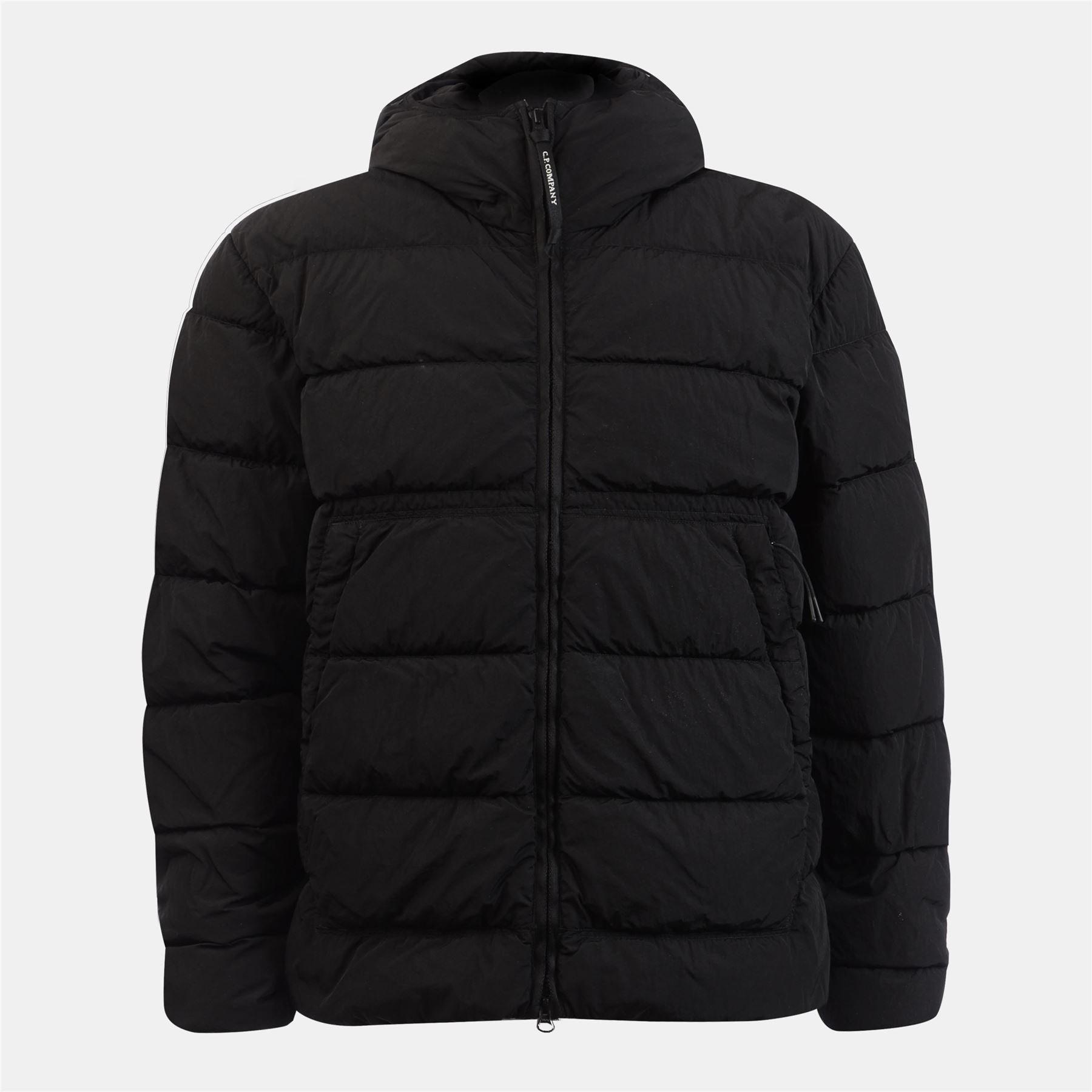CP Company Chrome-R Goggle Down Jacket - Black - Size 3XL