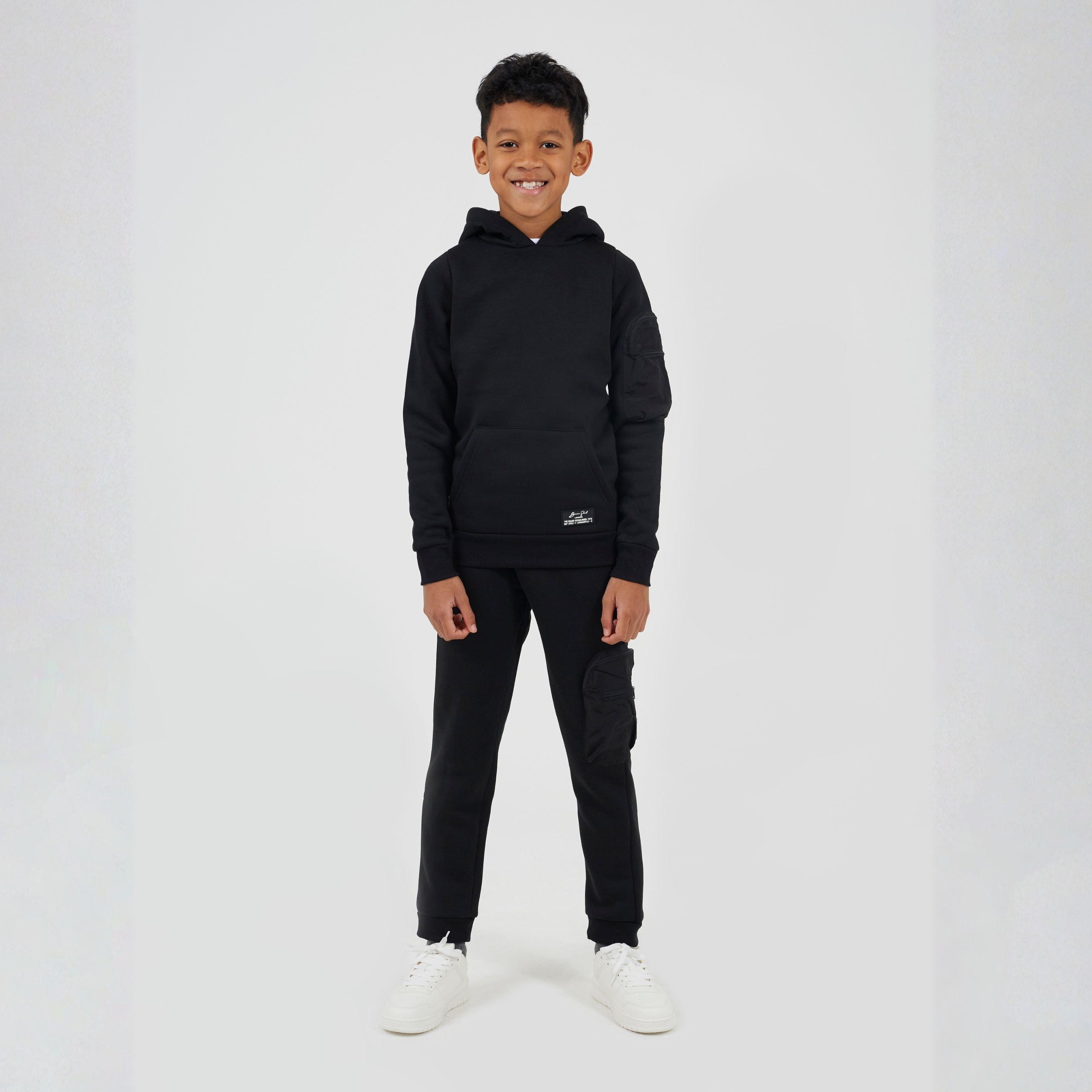 Black - Brave Soul - Boys Skinny Fit Joggers - 4