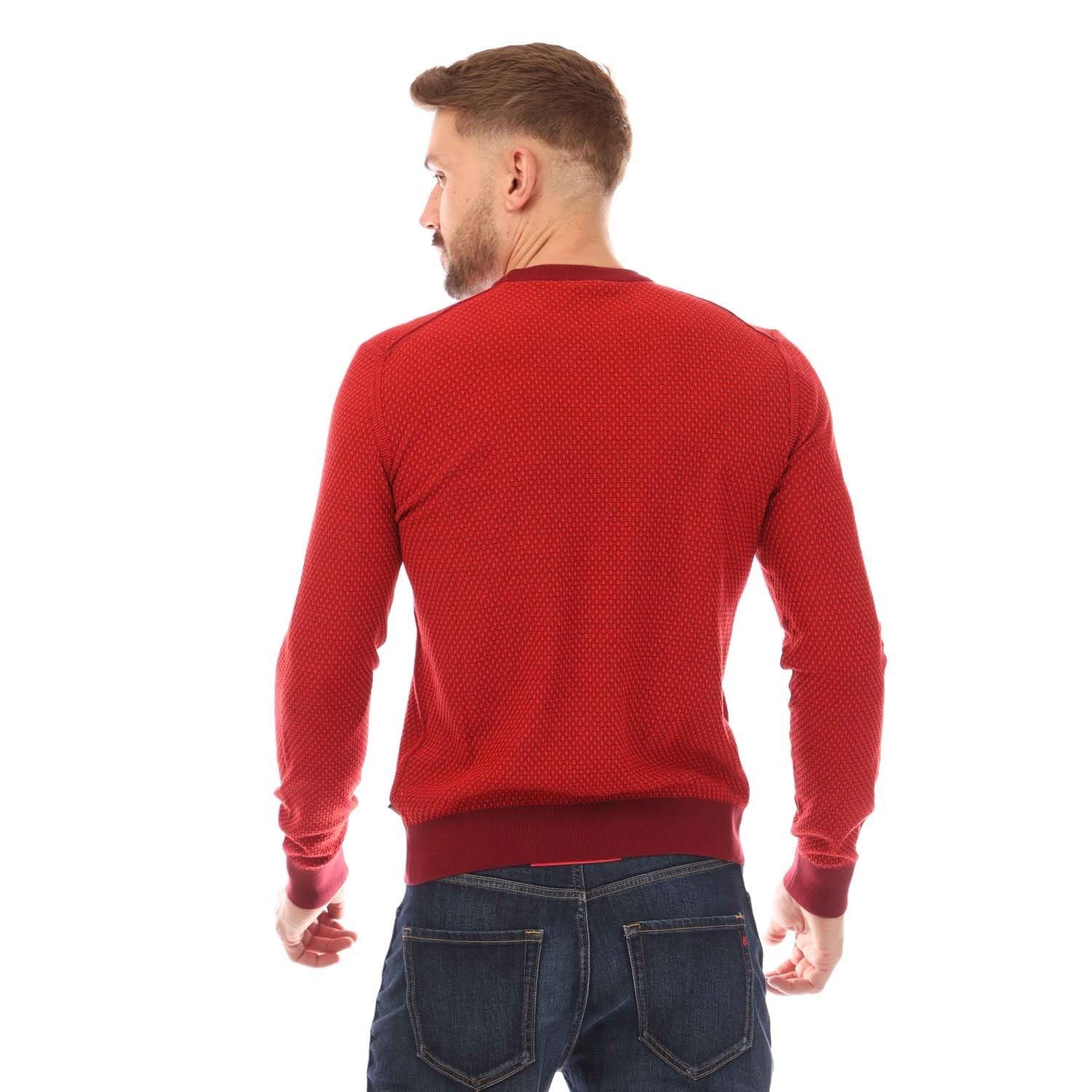 Red - Boss - Kapoko Sweater - 3