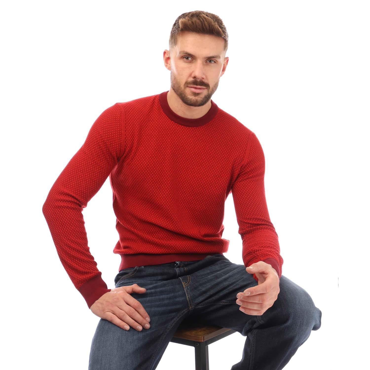 Red - Boss - Kapoko Sweater - 4