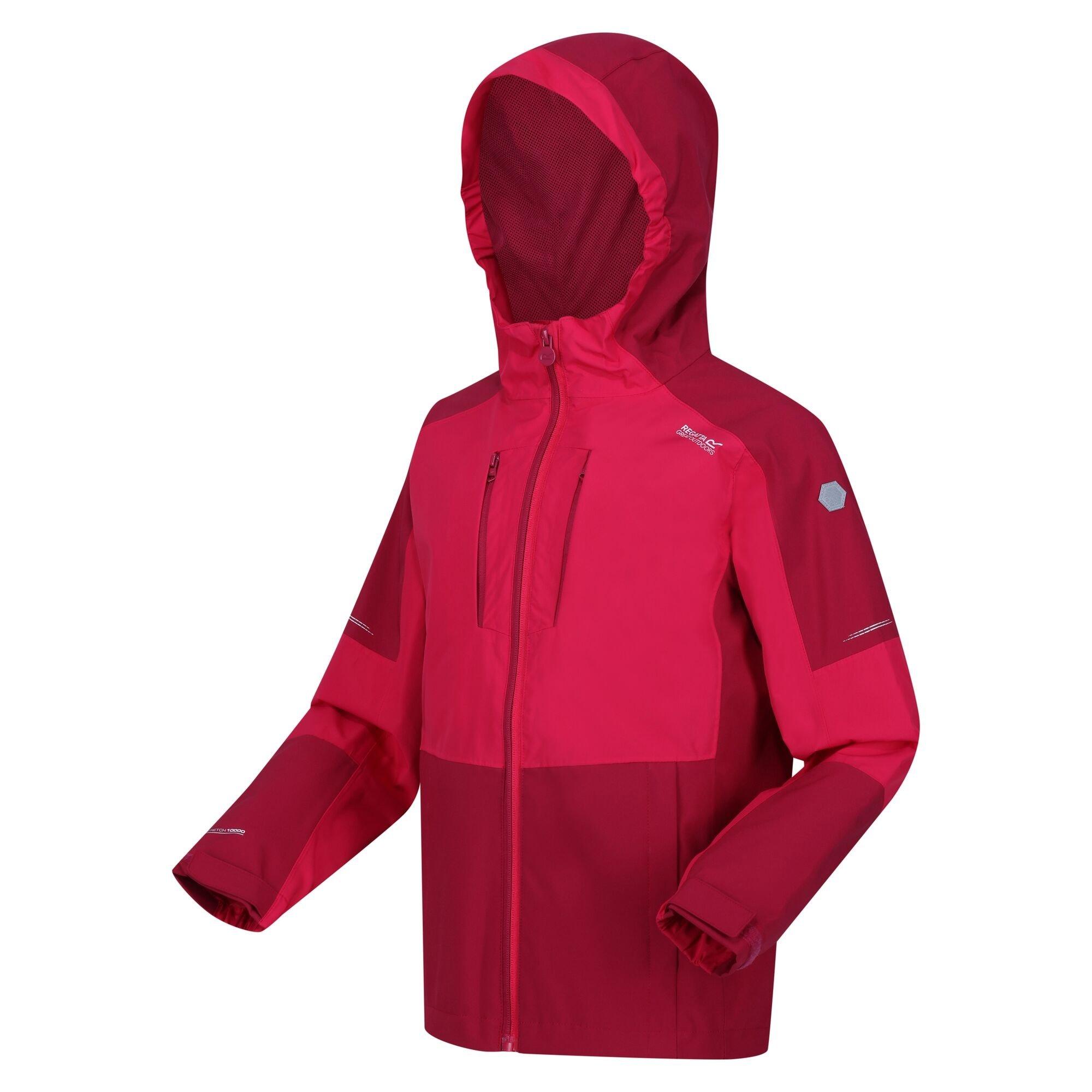 Pkpotion/Bry - Regatta - Unisex Kids Highton IV Isotex Recycled Waterproof Jacket - 1