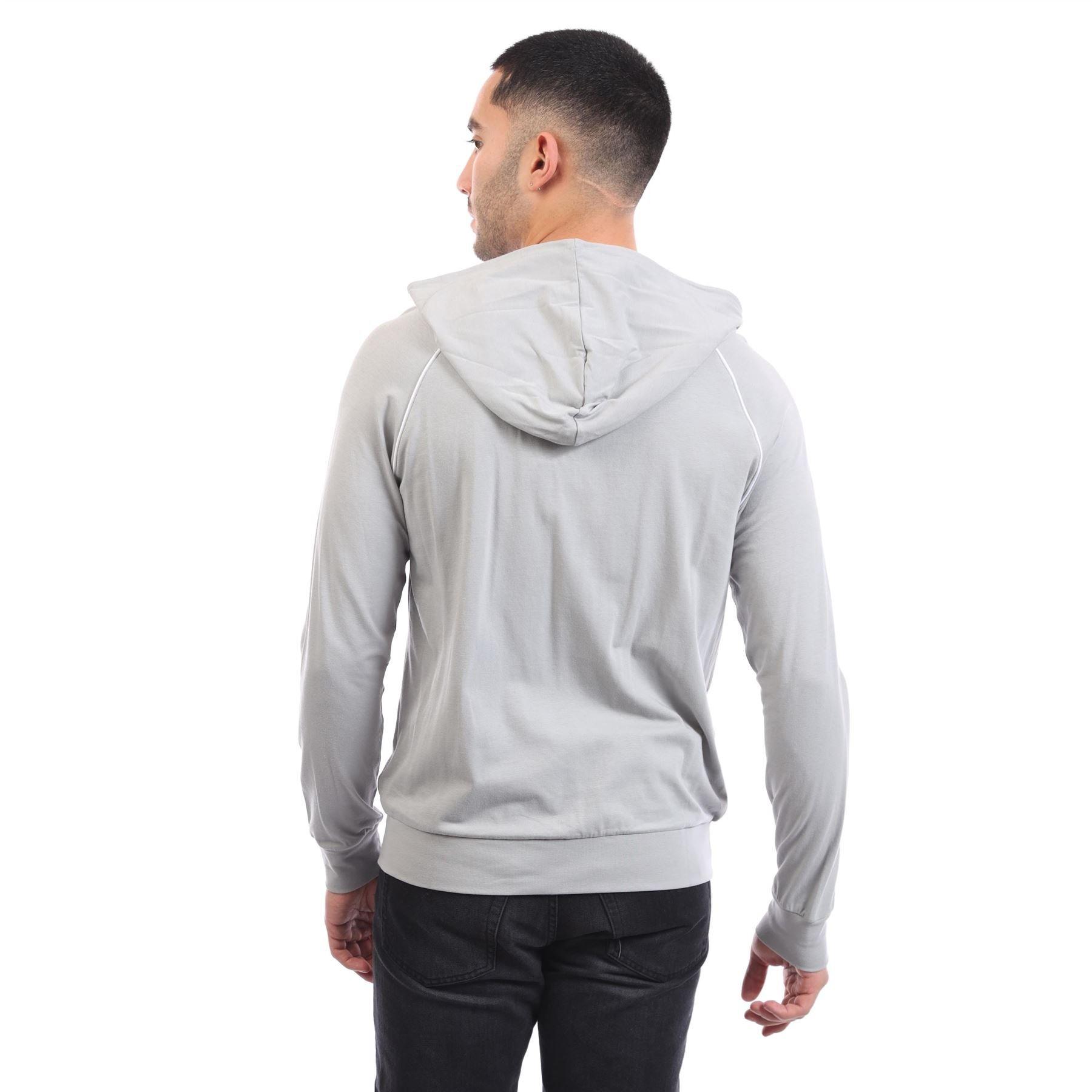Grey - CP Company - Diagonal Raised Fleece Half-Zip Sweatshirt - 3