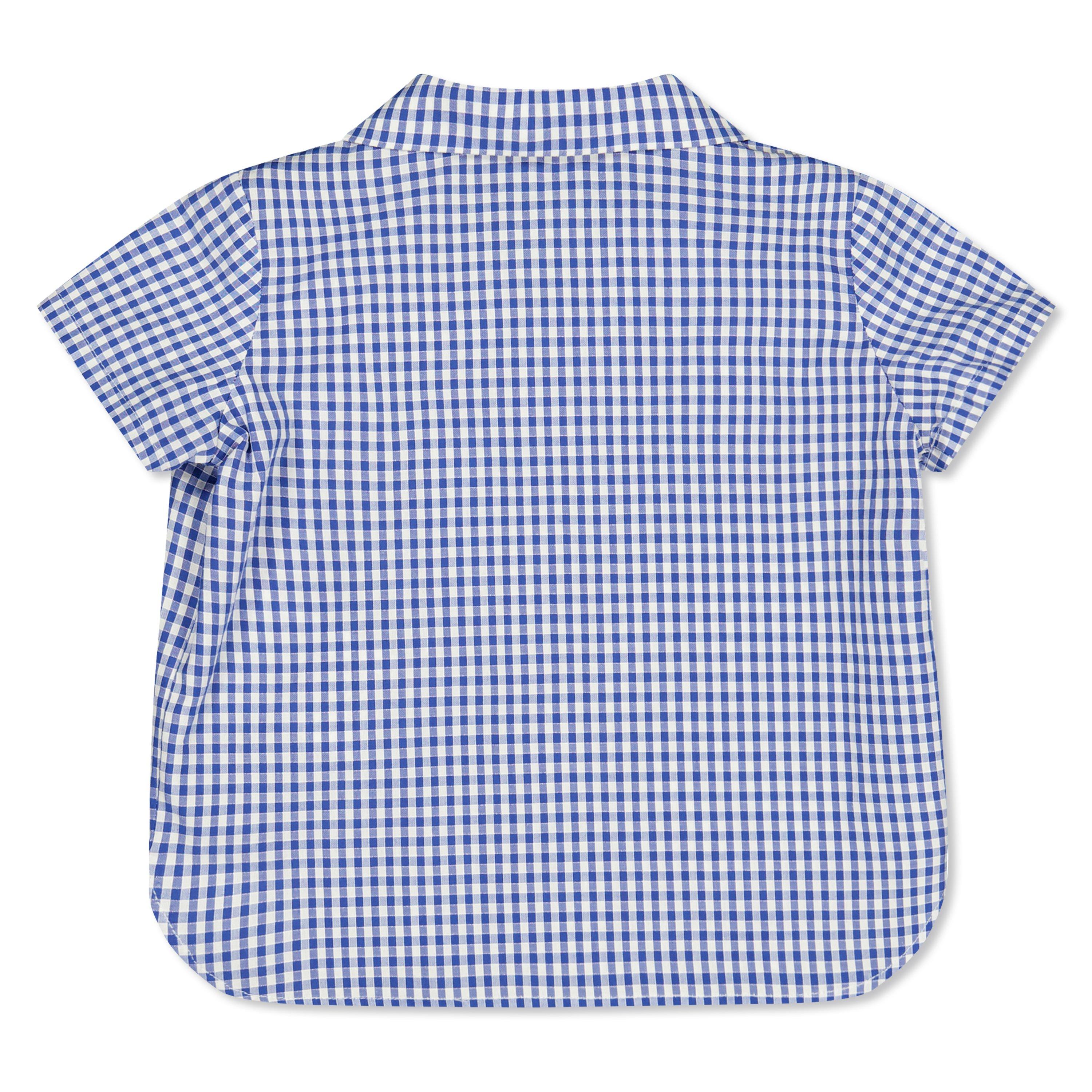Blu/Wht 4421 - Gucci - Gucci Check Shirt In61 - 2