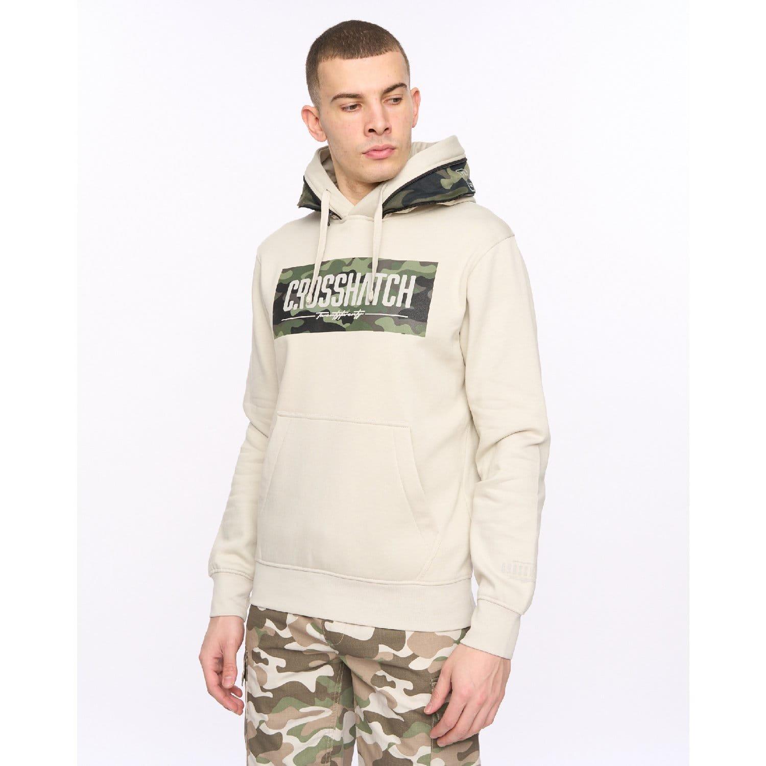 Grey - Crosshatch - Camtort Hoodie - 4