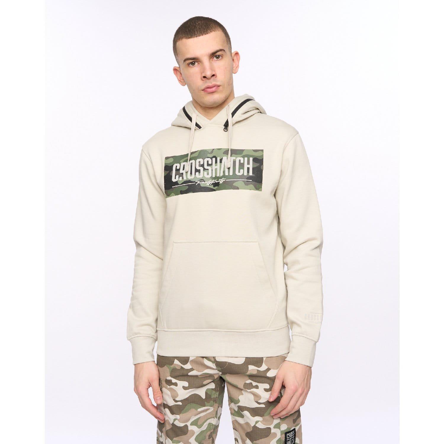 Grey - Crosshatch - Camtort Hoodie - 7