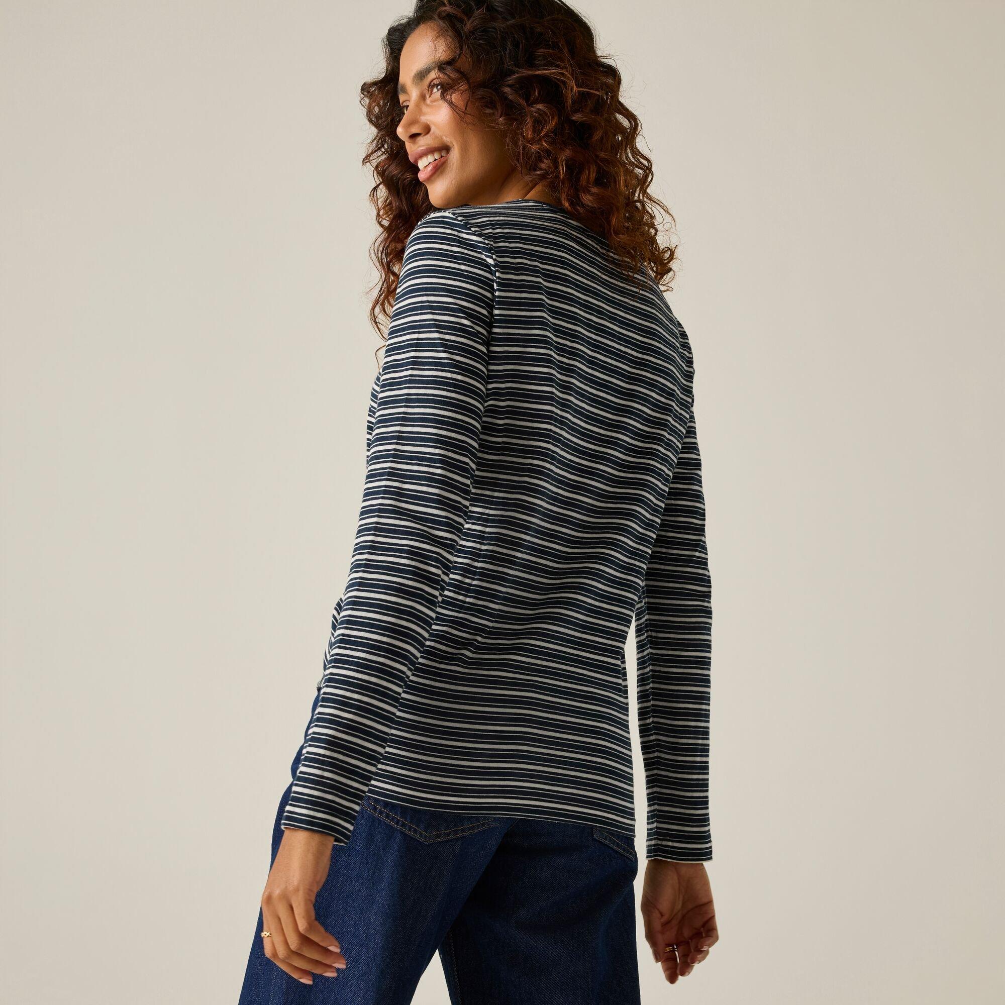 Navy/Light Vani - Regatta - Womens Federica Top - 3