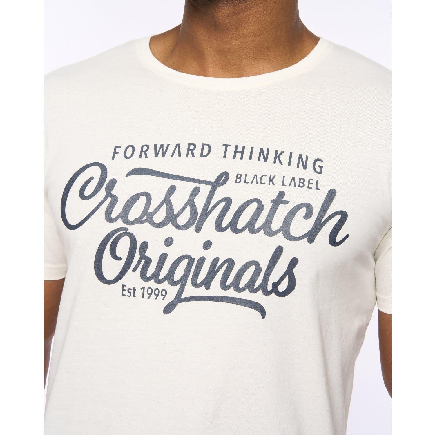 Multi Colour - Crosshatch - 5 Pack of College Theme Print T-Shirts - 6