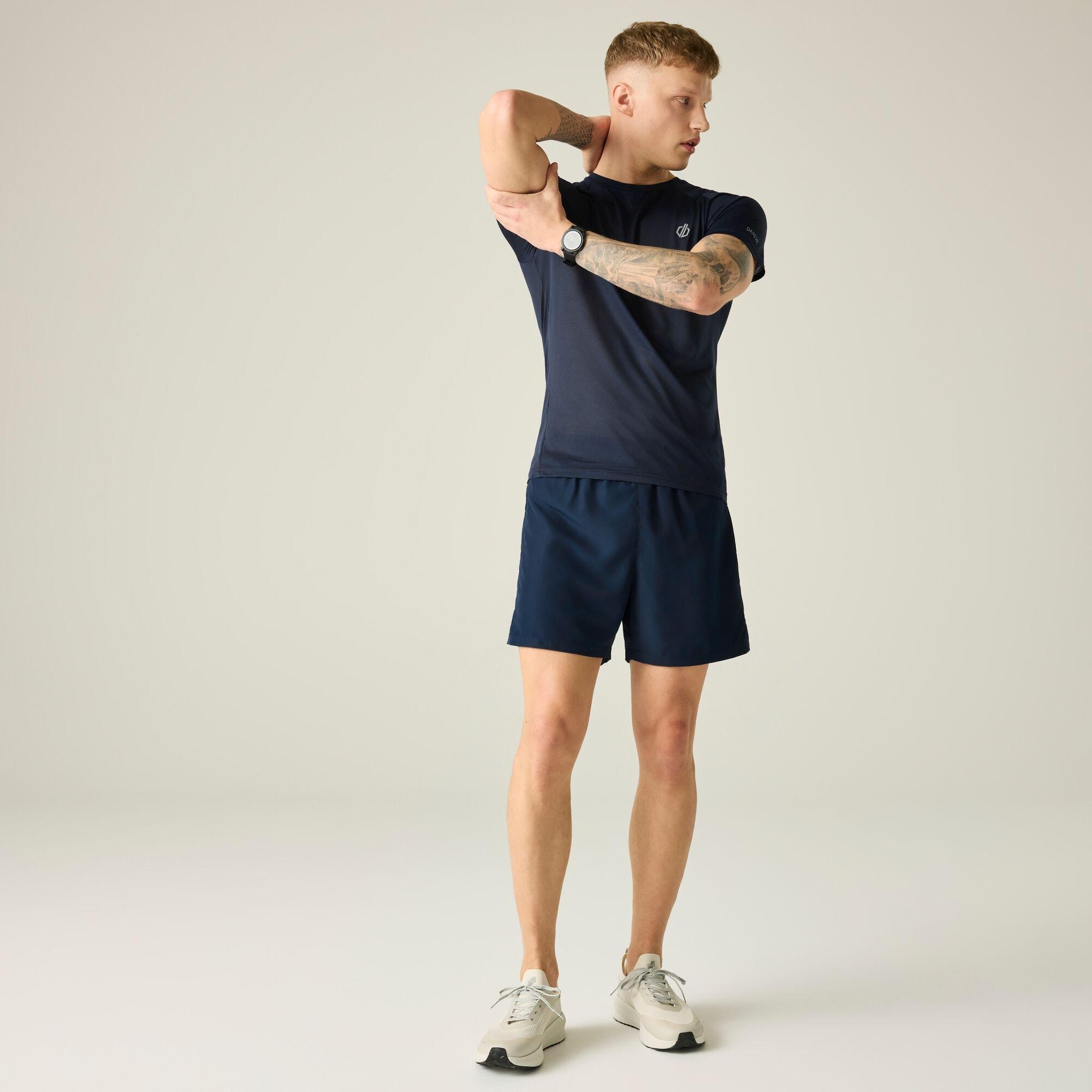Navy - Dare 2b - Mens Accelerate Quick-Drying T-Shirt - 3