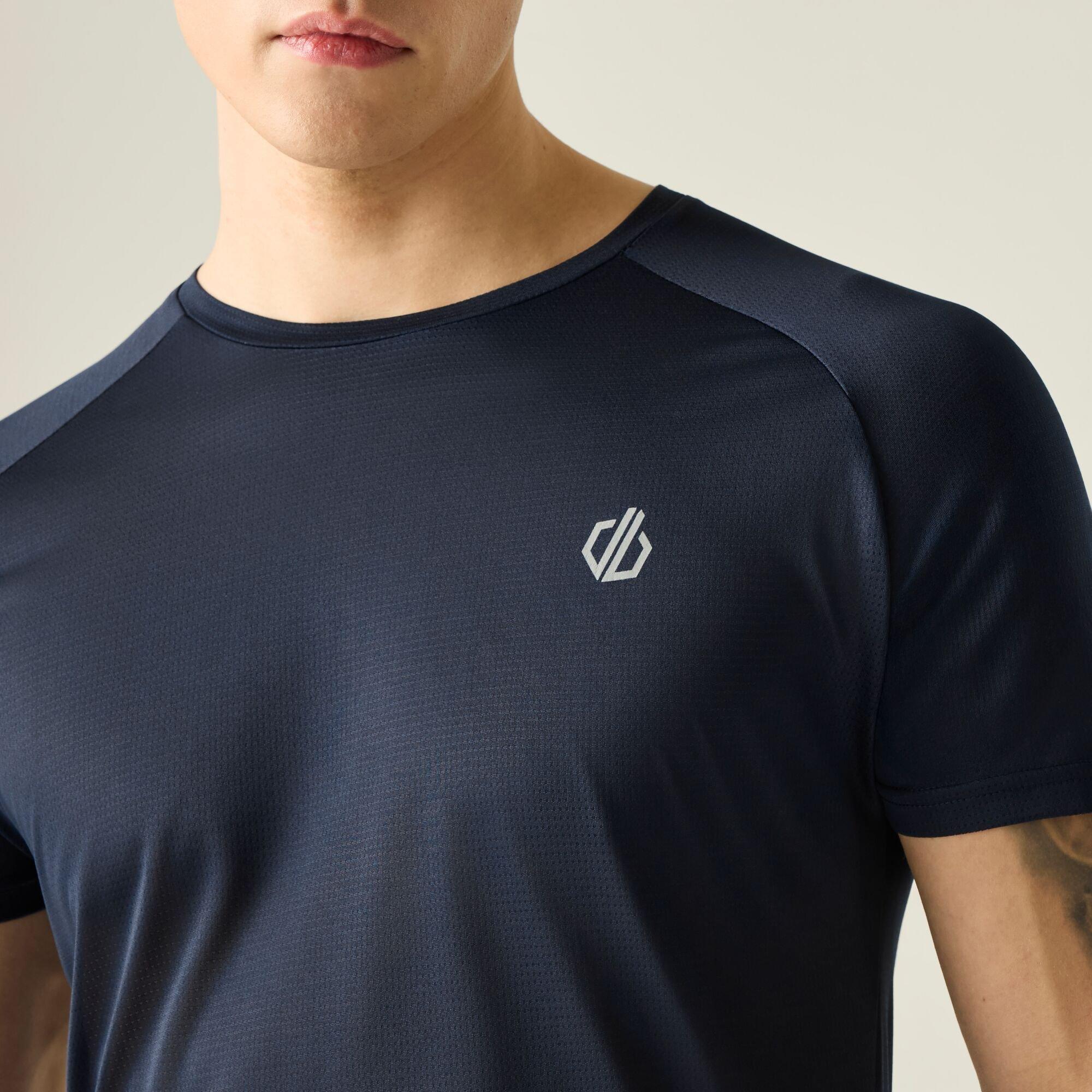 Navy - Dare 2b - Mens Accelerate Quick-Drying T-Shirt - 4