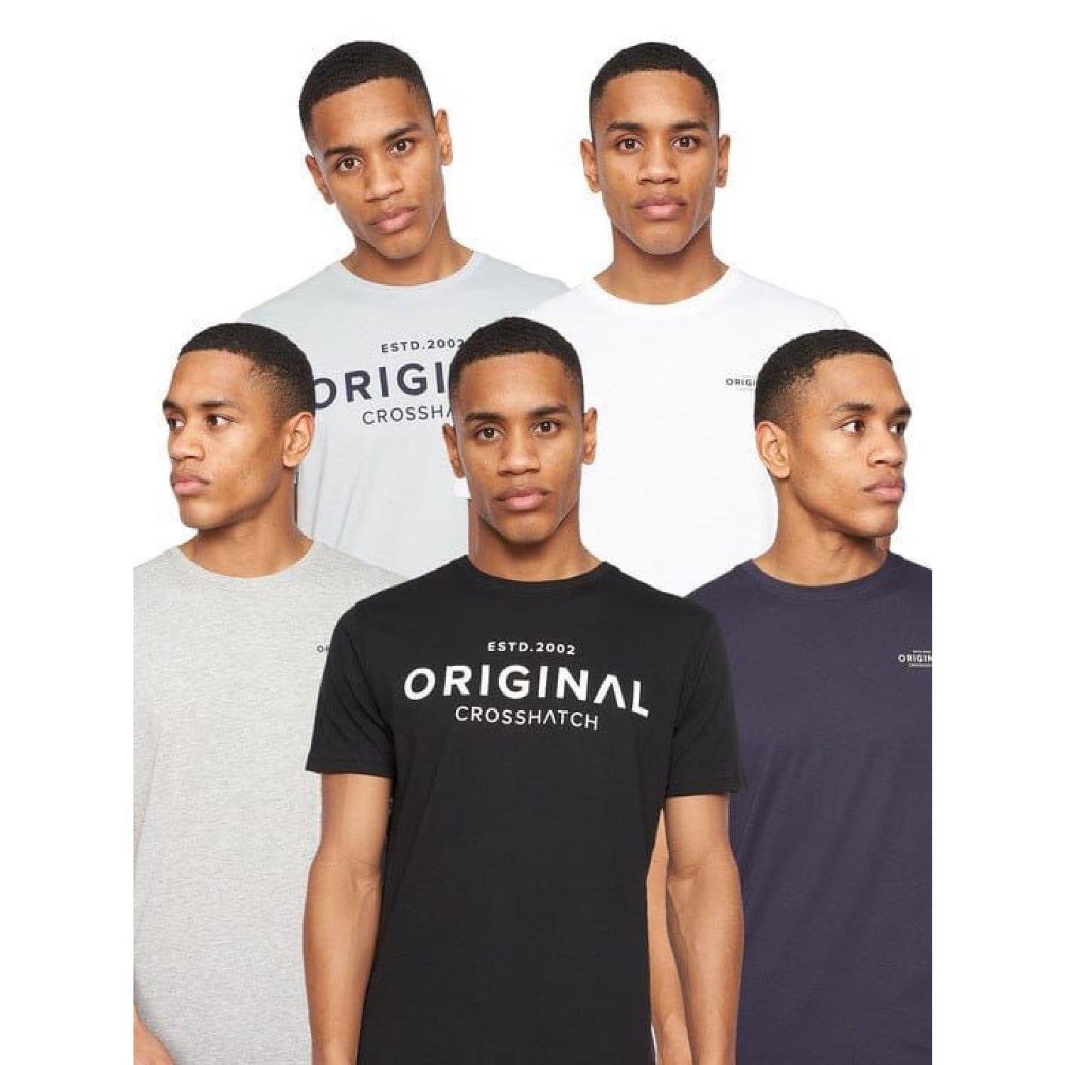Multi Colour - Crosshatch - 5 Pack of Wester Print T-Shirts - 1