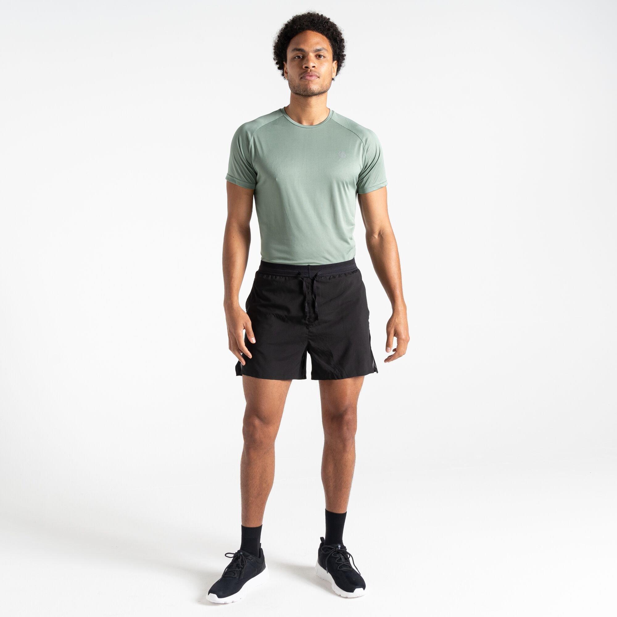 Black - Dare 2b - Mens Accelerate 5 Inch Fitness Shorts - 1
