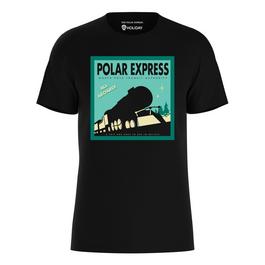 Warner Brothers WB Polar Express All Aboard T Shirt