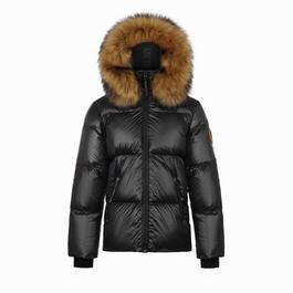 Arctic Army Unisex Puffer OG Jacket with Removable Faux-Fur Hood
