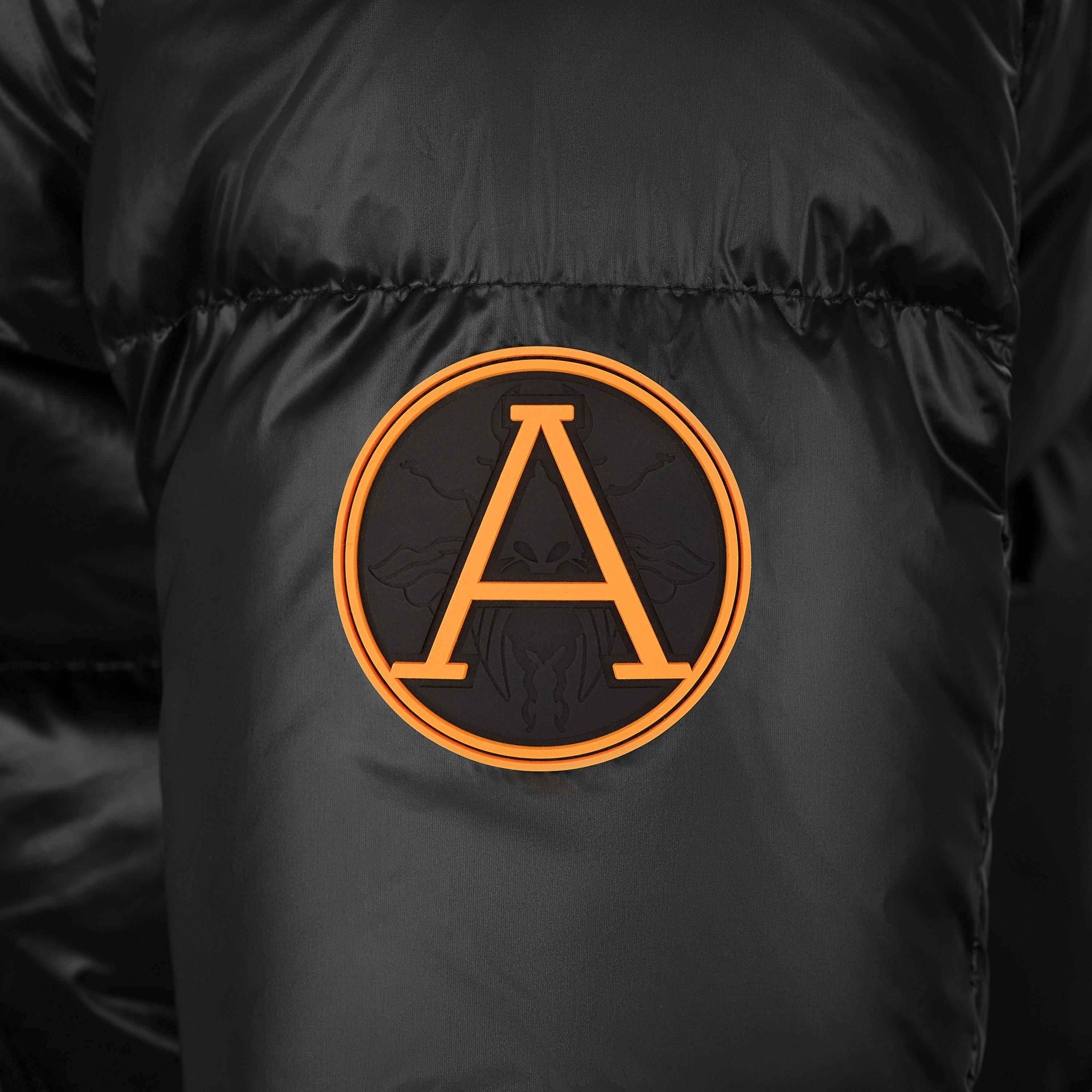 Black - Arctic Army - Unisex Puffer OG Jacket with Removable Faux-Fur Hood - 4