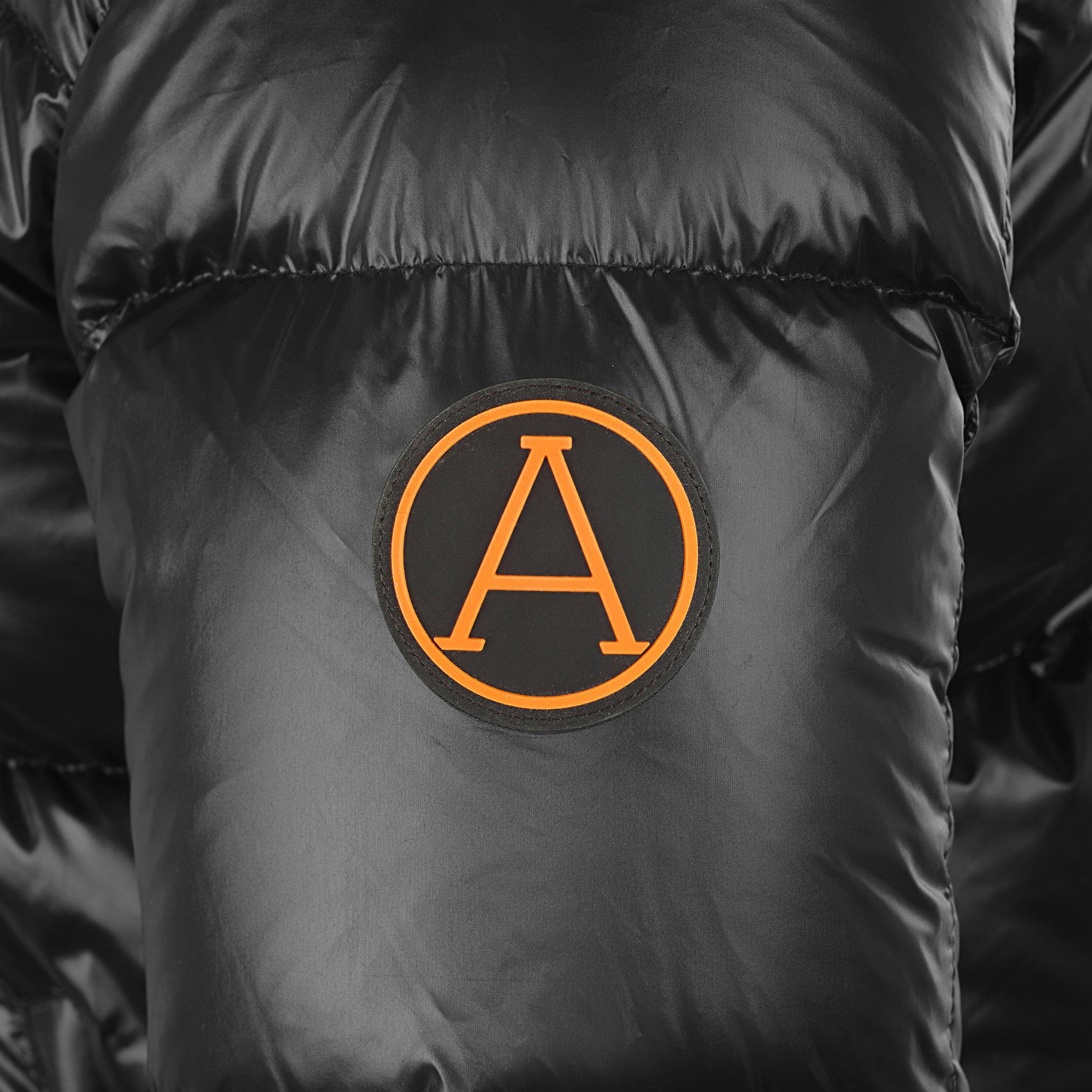 Black - Arctic Army - Kids' Winter Water-Resistant Short Puffer Jacket - 4