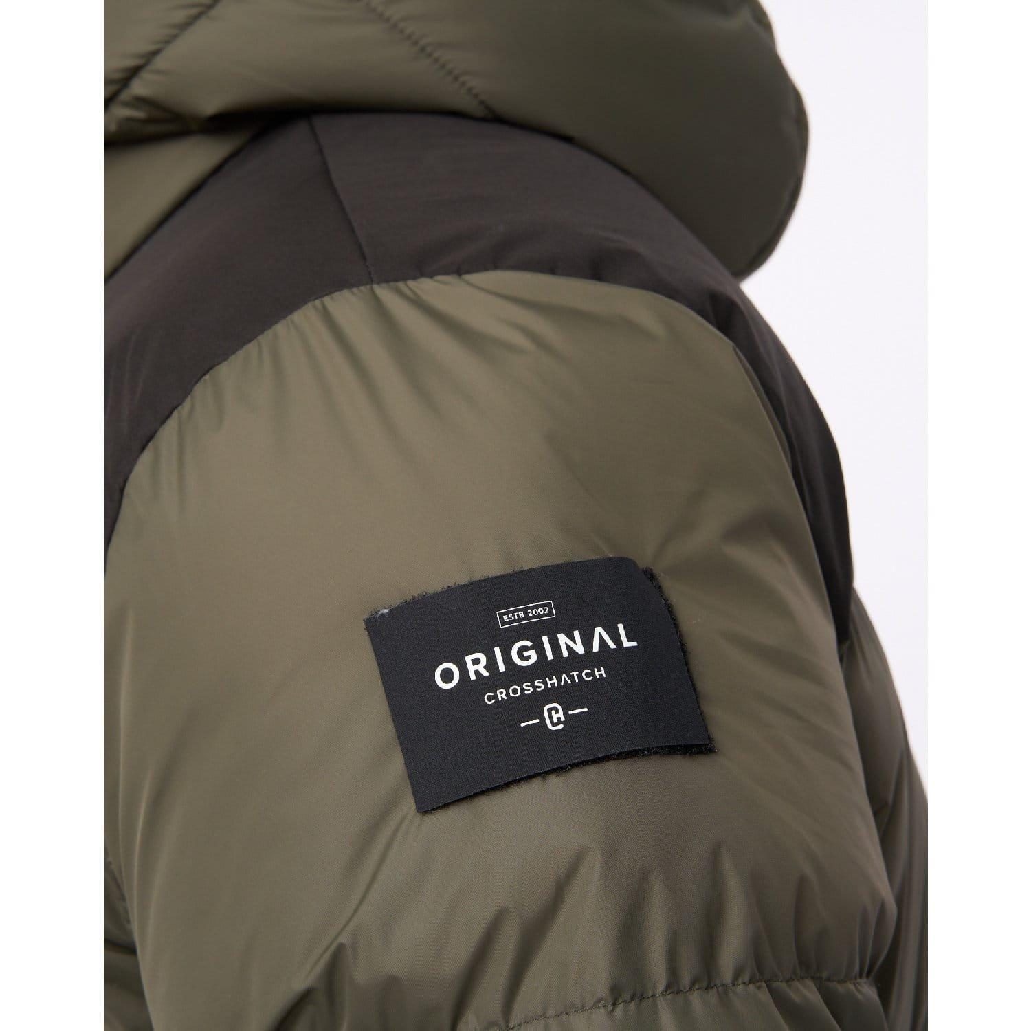 Green - Crosshatch - Squadage Panel Jacket - 6