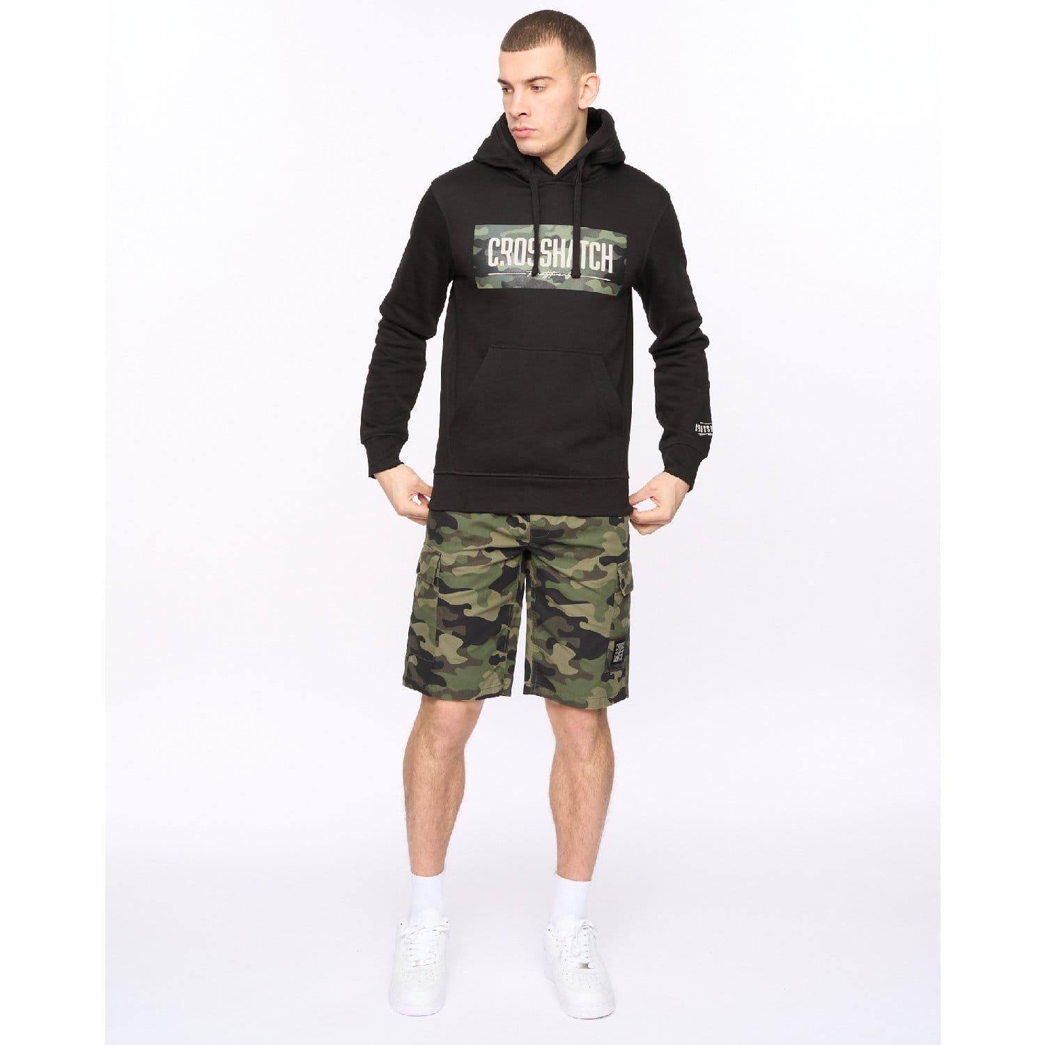 Black - Crosshatch - Camtort Hoodie - 2