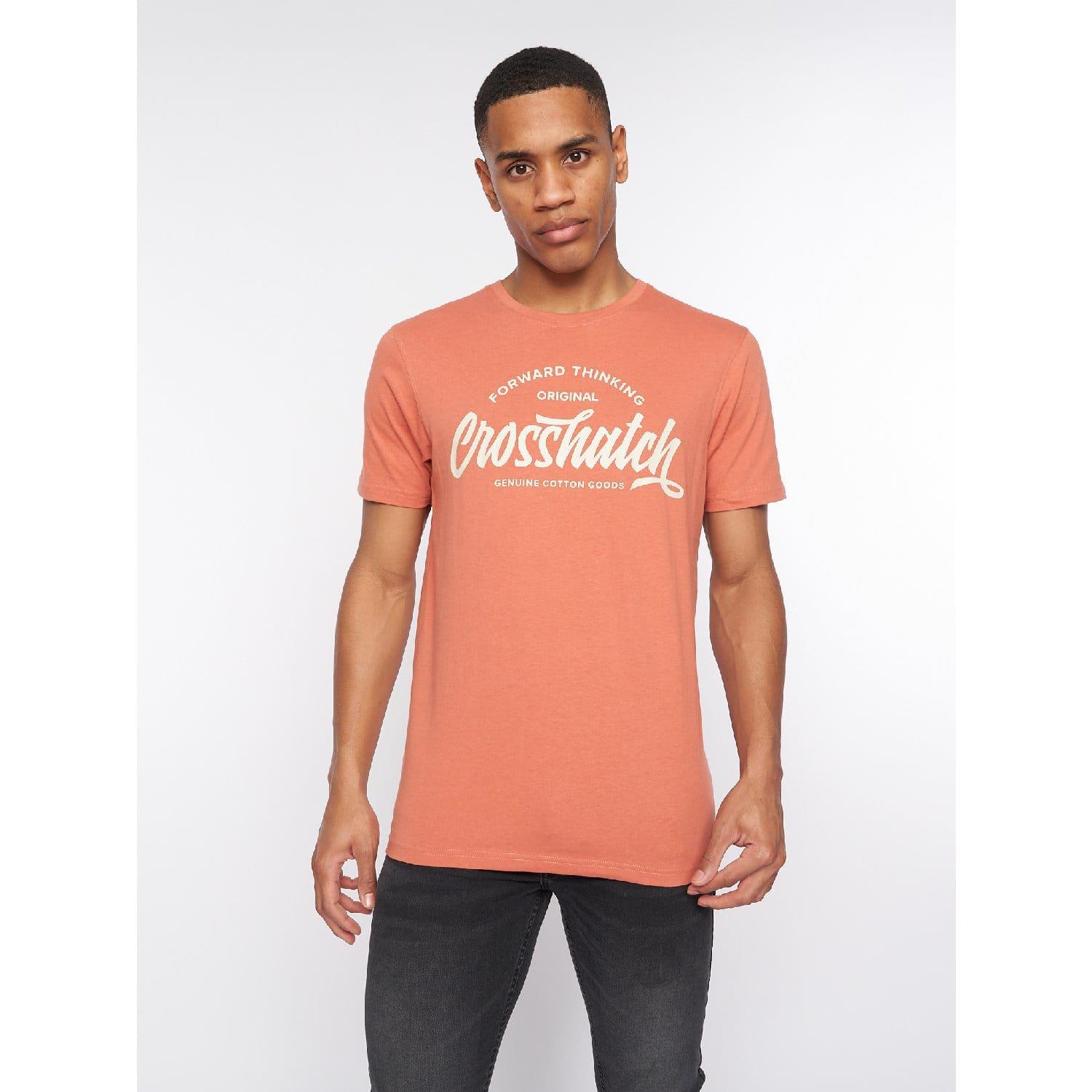 Multi Colour - Crosshatch - 5 Pack of Brandax Print T-Shirts - 2