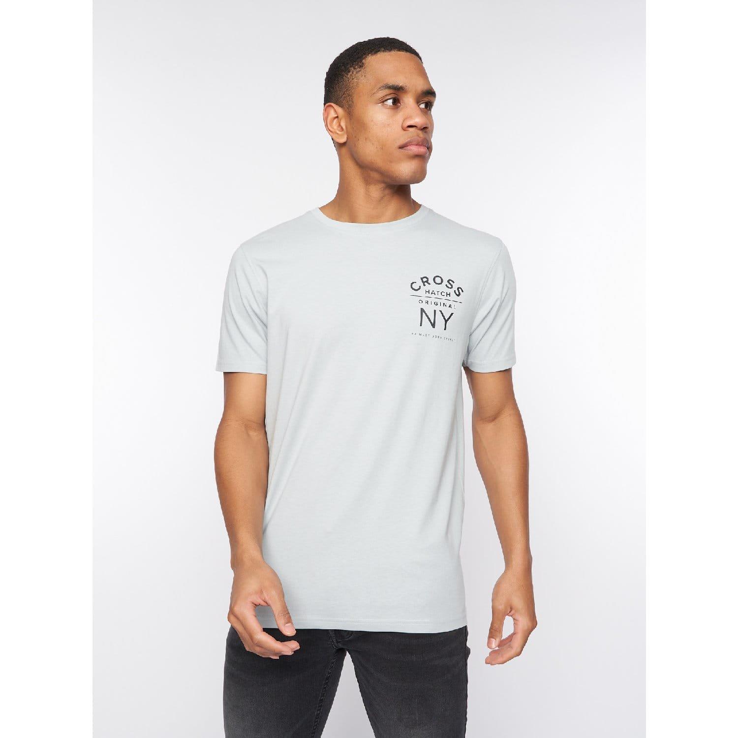 Multi Colour - Crosshatch - 5 Pack of Brandax Print T-Shirts - 4