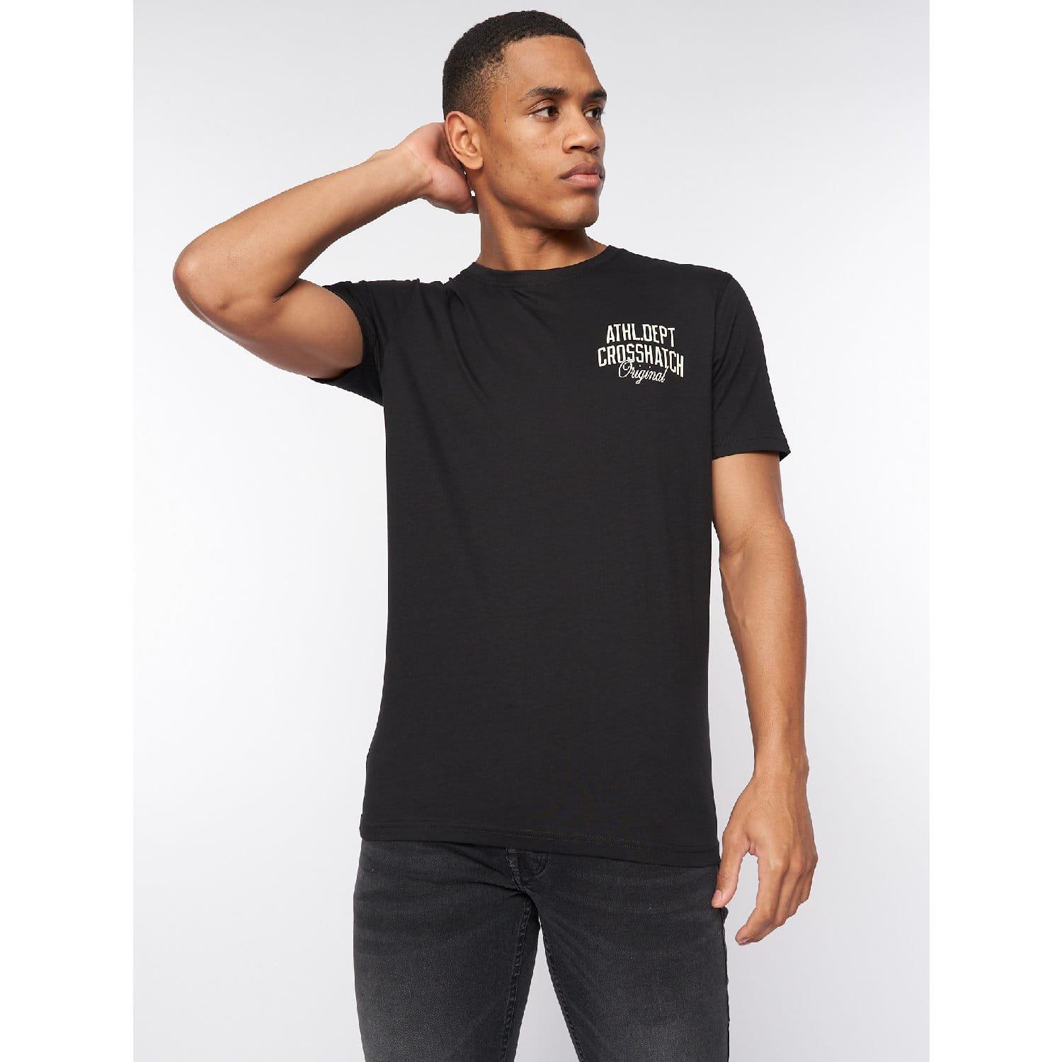 Multi Colour - Crosshatch - 5 Pack of Brandax Print T-Shirts - 6