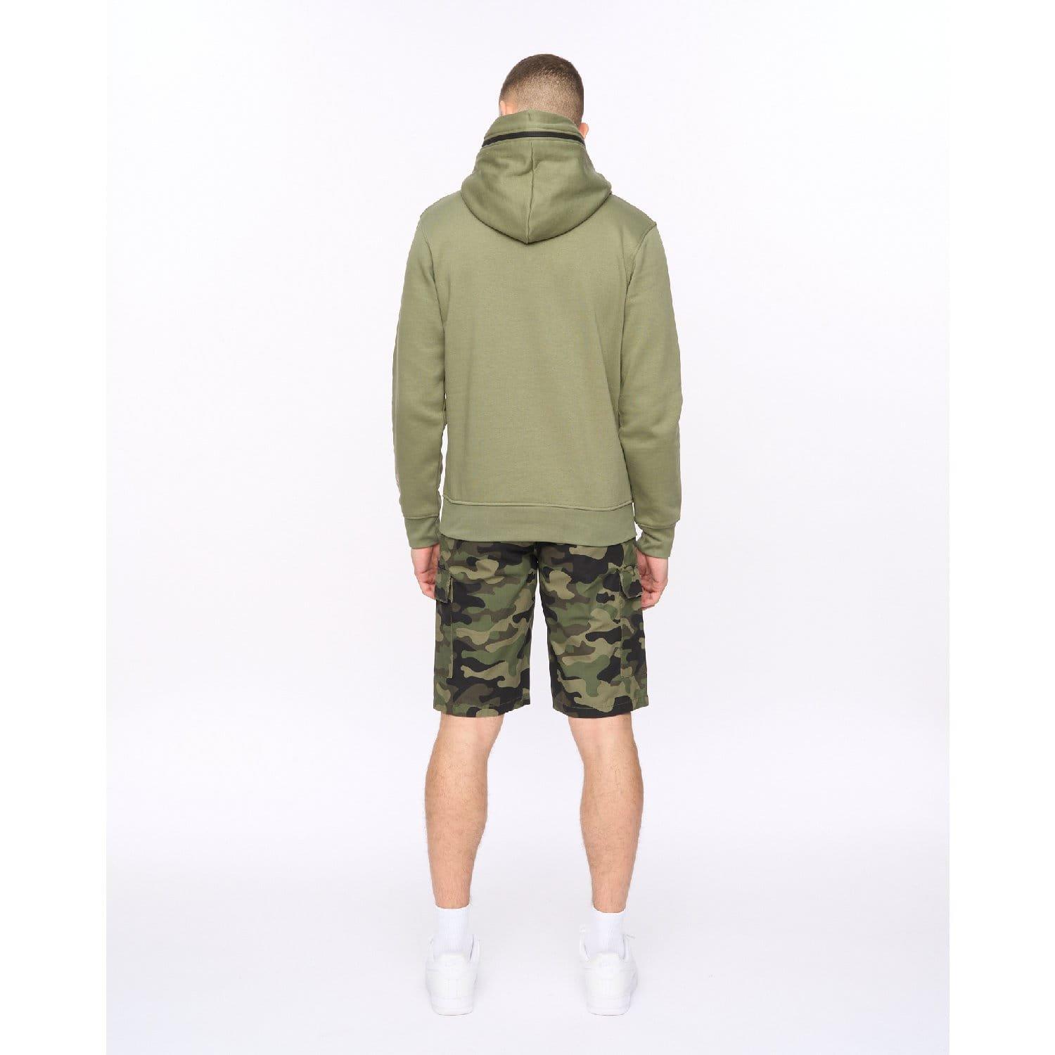 Green - Crosshatch - Camtort Hoodie - 3