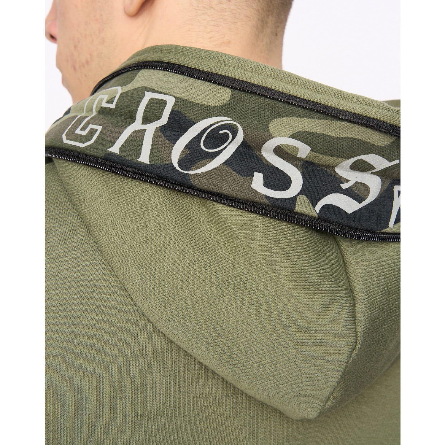 Green - Crosshatch - Camtort Hoodie - 7