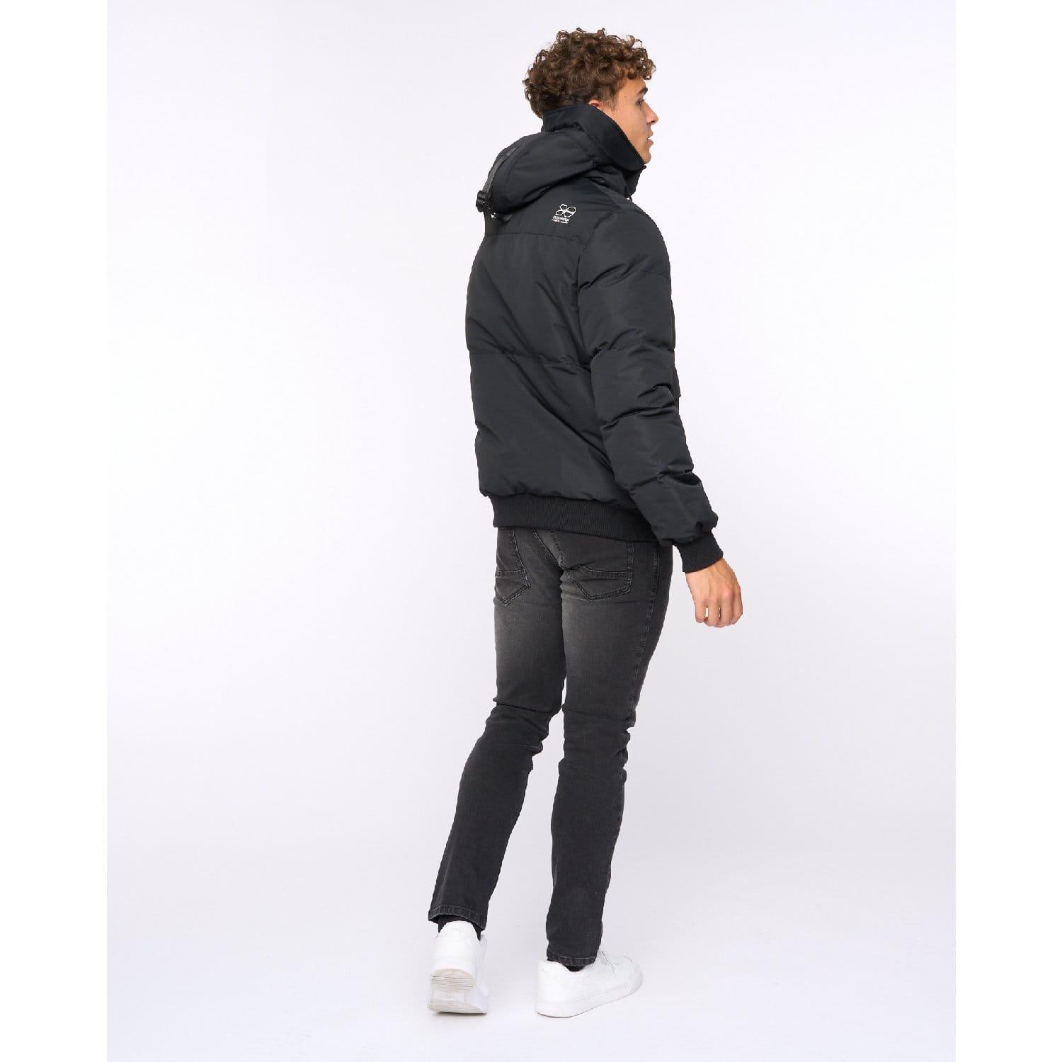 Black - Crosshatch - Milwaka Fur Lined Hood Jacket - 3