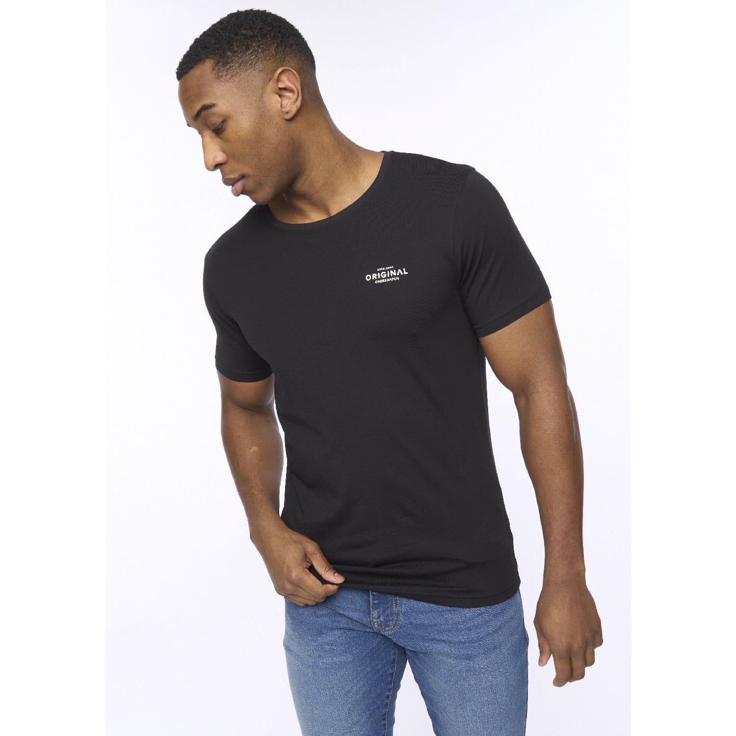 Multi Colour - Crosshatch - 5 Pack of Basic Standard T-Shirts - 2