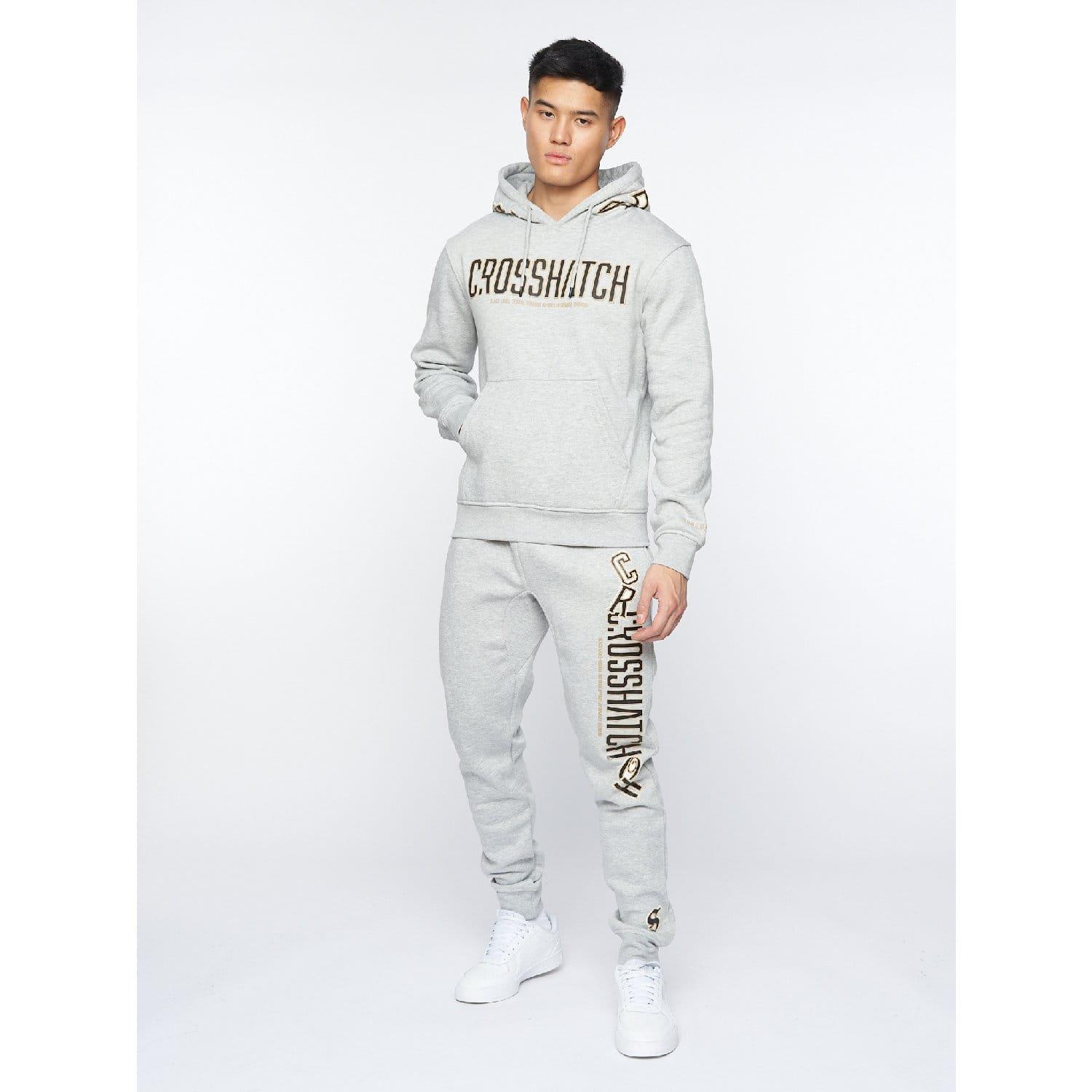 Grey - Crosshatch - Doddington Hoodie - 3