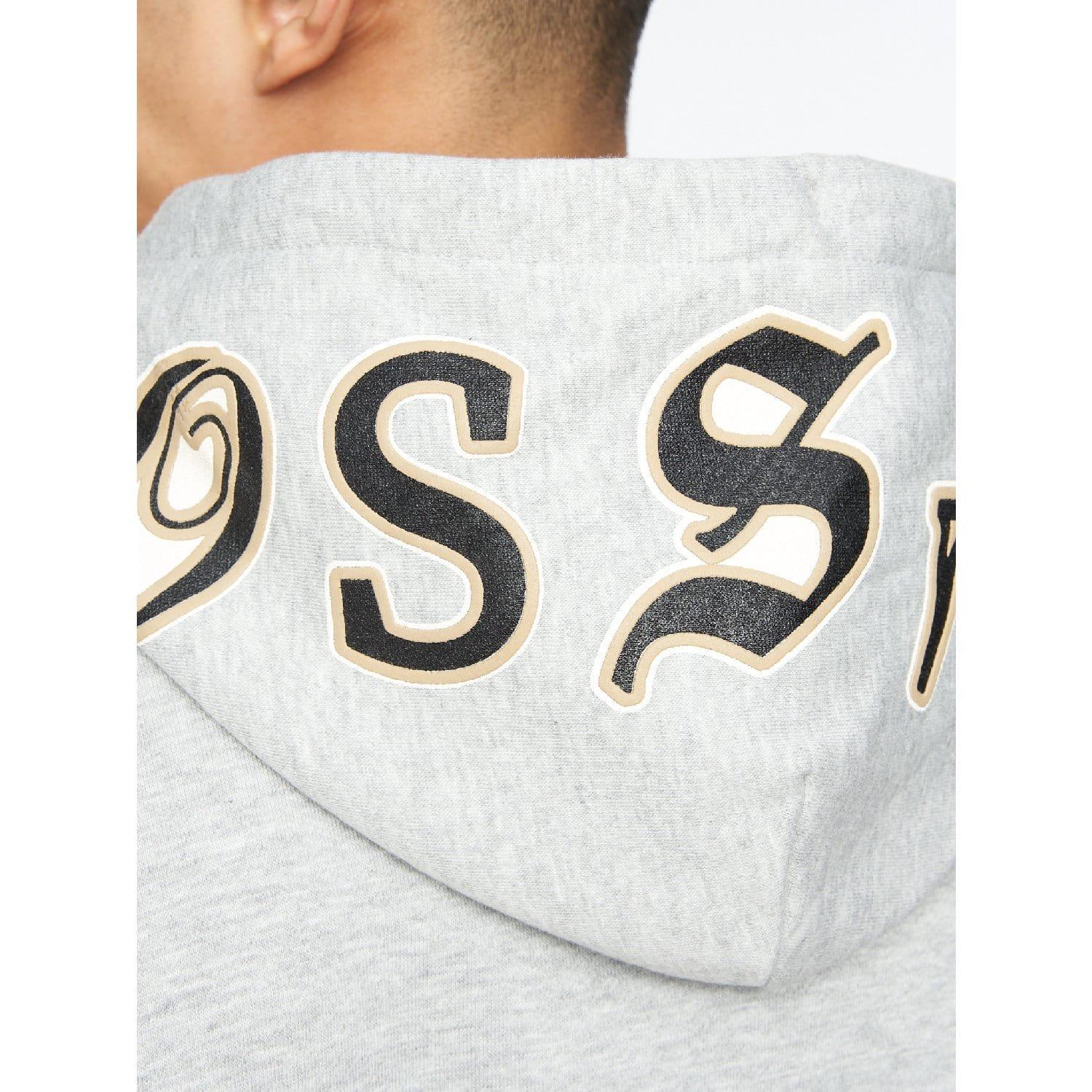 Grey - Crosshatch - Doddington Hoodie - 6