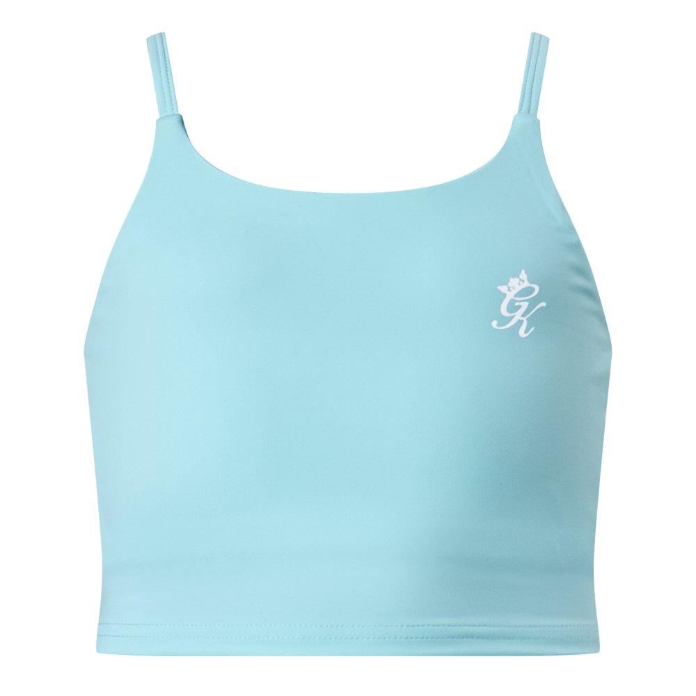 Pale Turquoise - Gym King - Gym King Kids 365 Long Line Tank - Pale Turquoise - 1