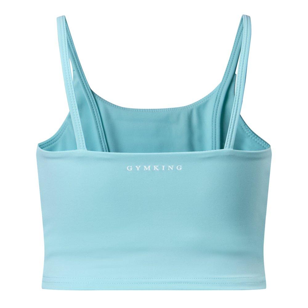 Pale Turquoise - Gym King - Gym King Kids 365 Long Line Tank - Pale Turquoise - 2