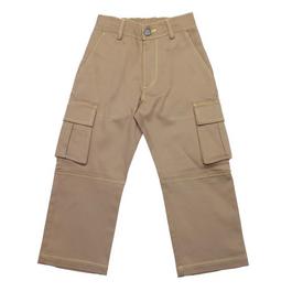 Off White Rounded Drill Cargo Pants