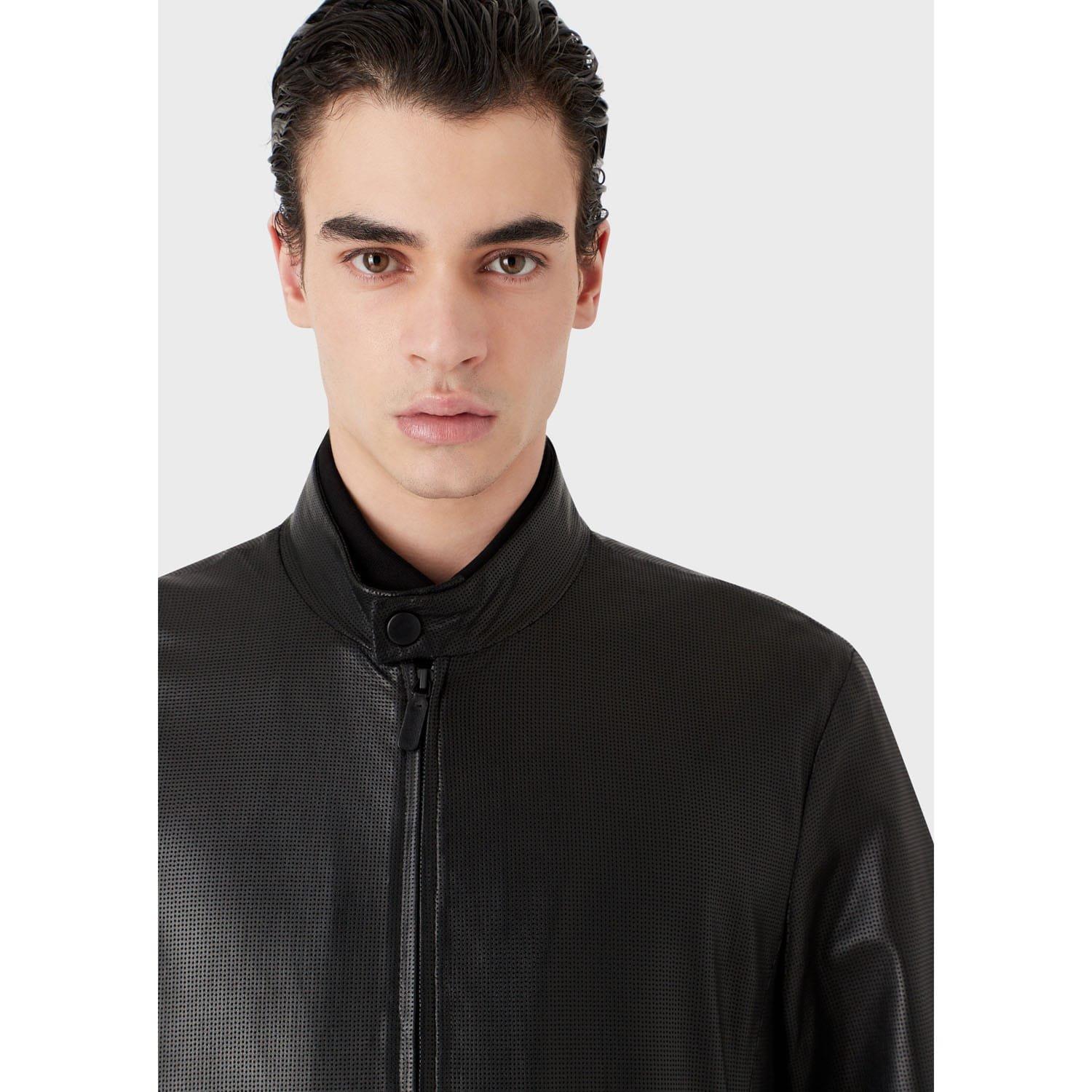 Black - Emporio Armani - Bomber Jacket - 5