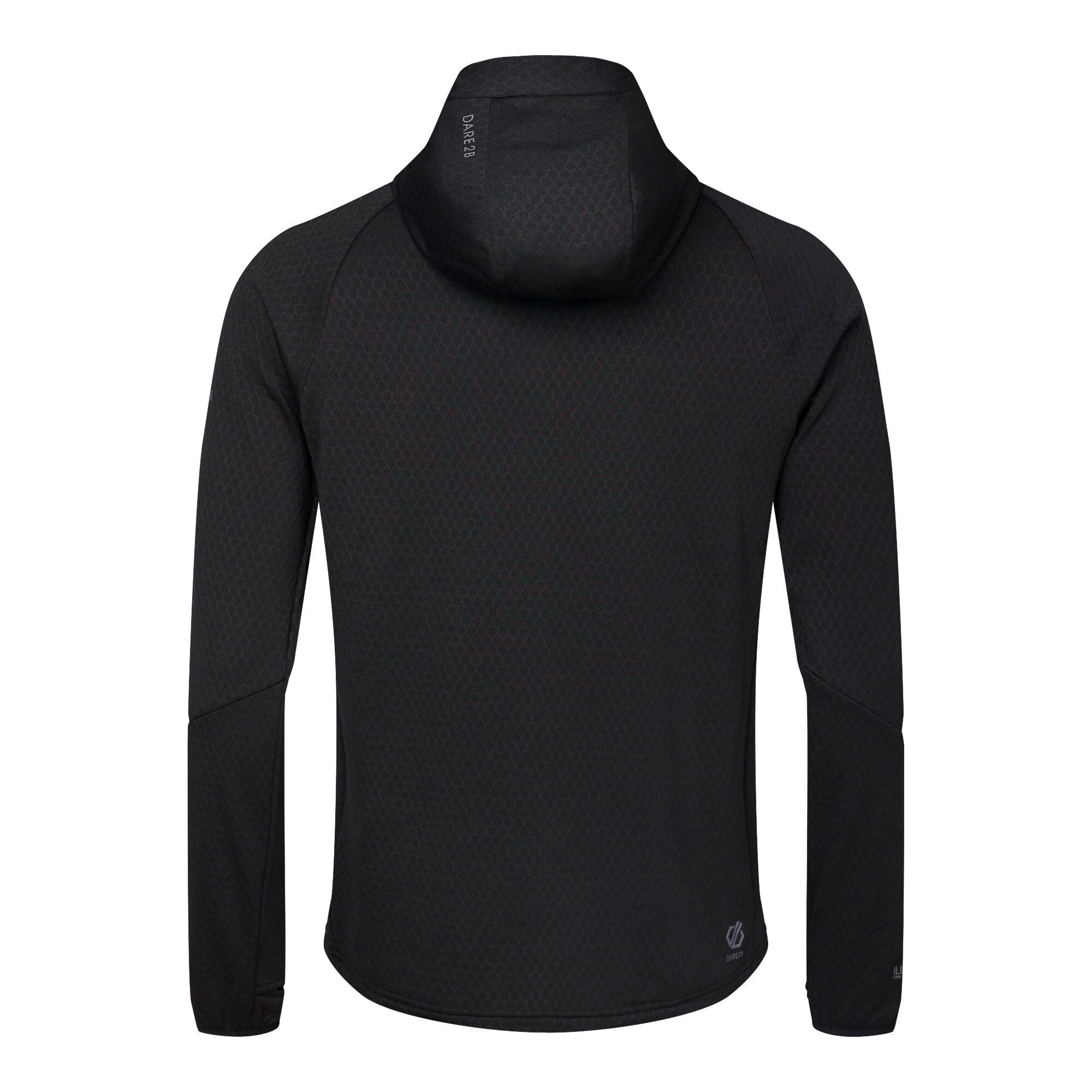 Black - Dare 2b - Mens Venture Hooded Midlayer - 9