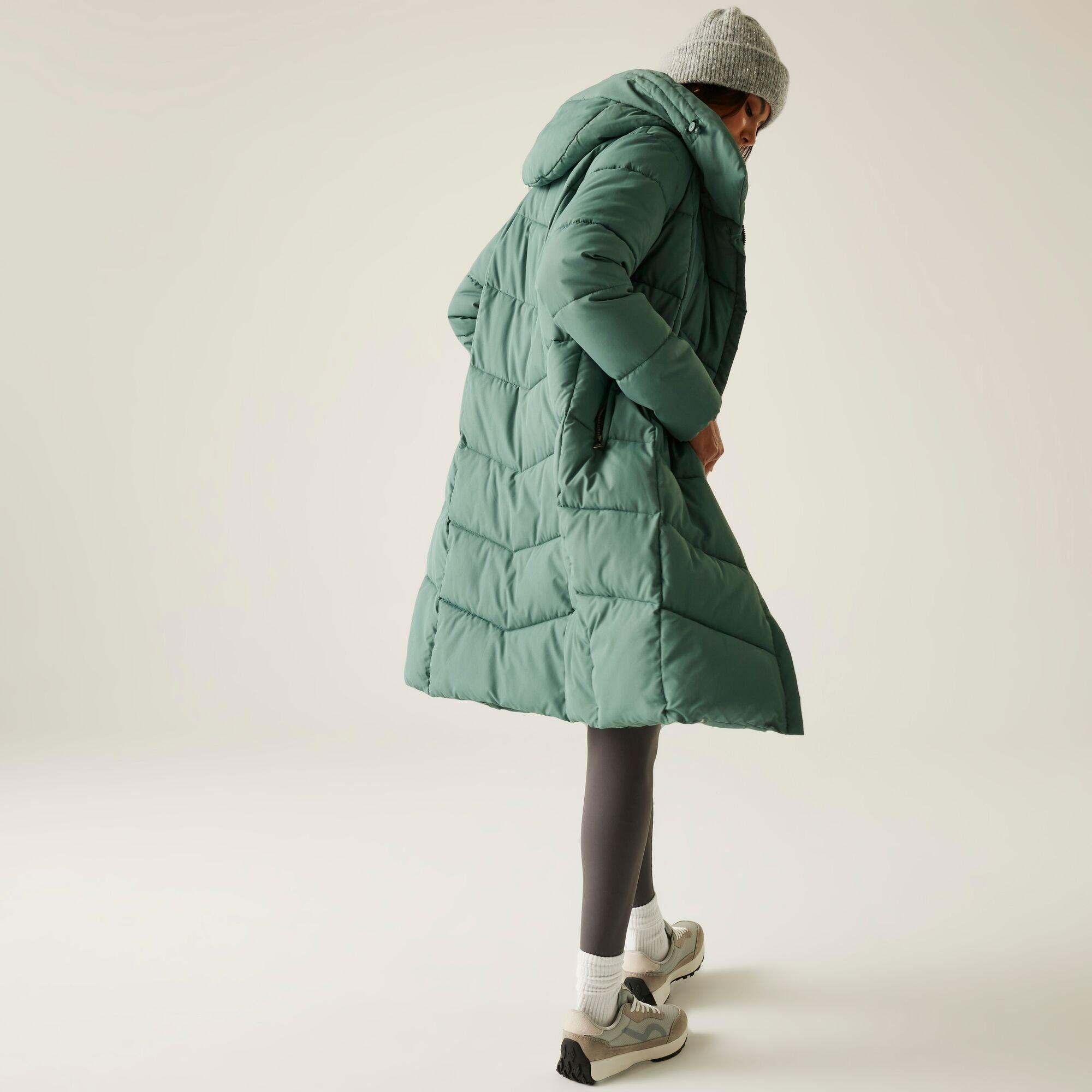 Green - Regatta - Women's Nurie Water-Repellent Down Quilted Jacket - 2