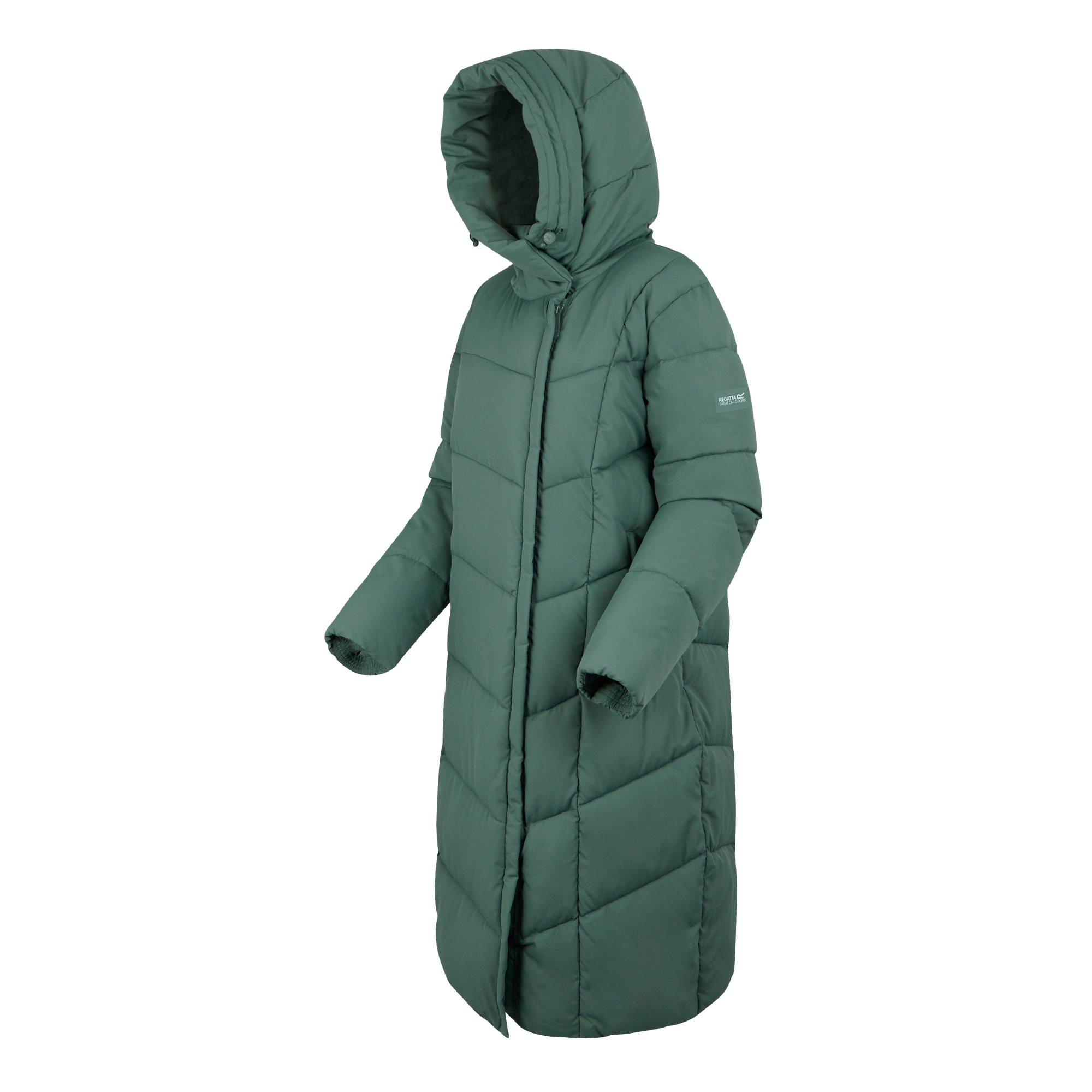 Green - Regatta - Women's Nurie Water-Repellent Down Quilted Jacket - 5