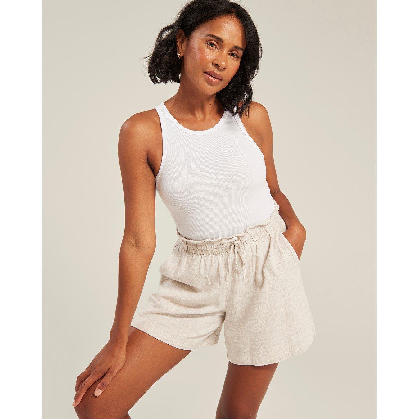 White - Nudea - VEST ORGANIC COTTON - 3