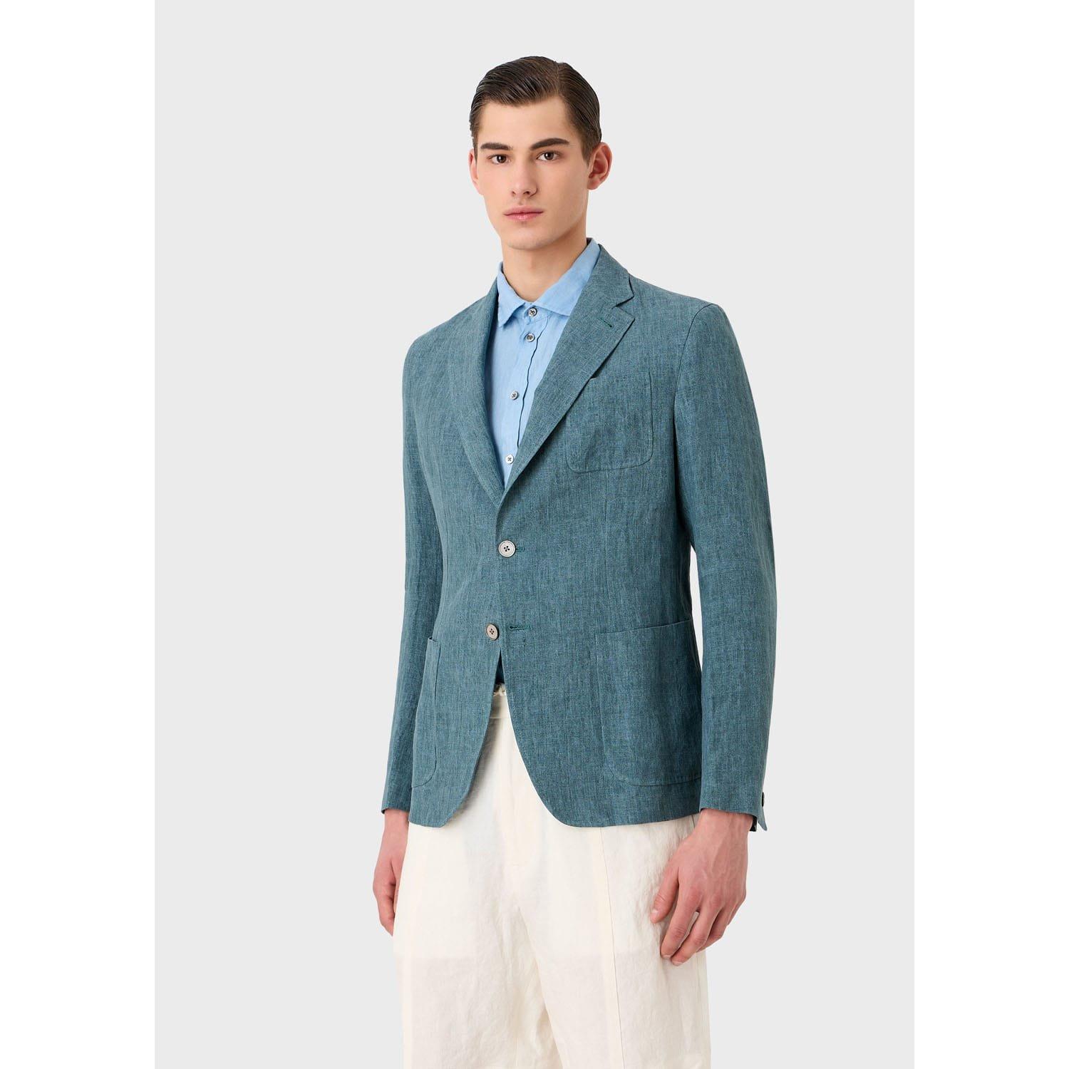 Green - Emporio Armani - Blazer - 1