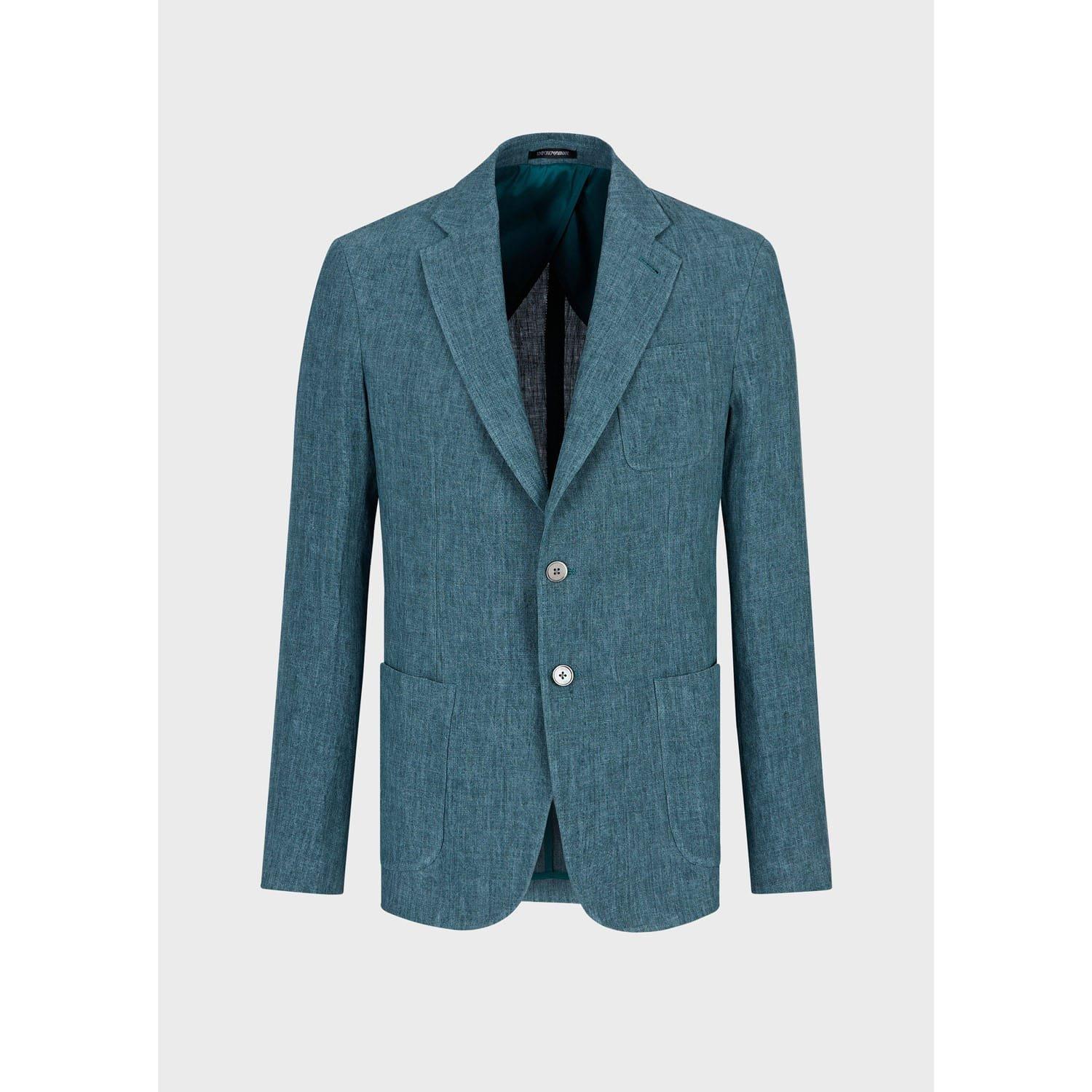 Green - Emporio Armani - Blazer - 3