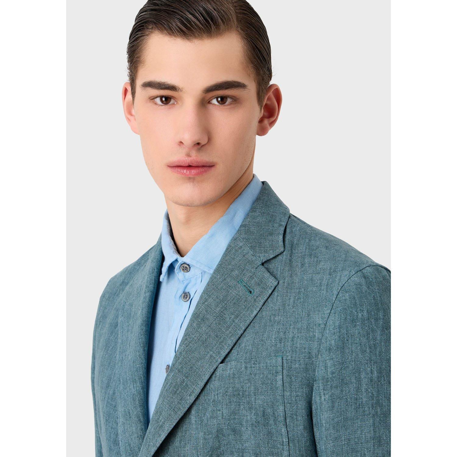 Green - Emporio Armani - Blazer - 5