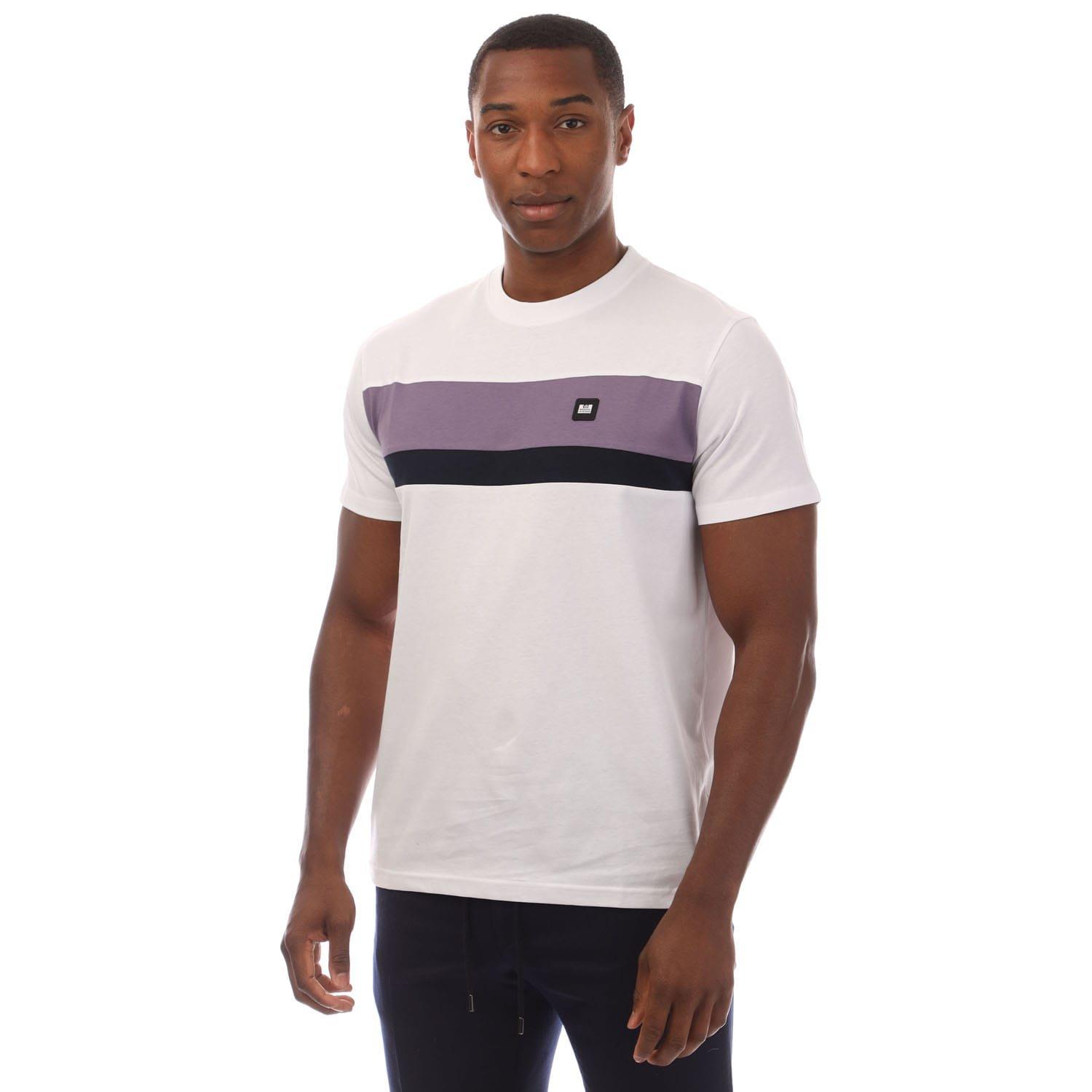 Weekend Offender | Crossword Colour Block T-Shirt | Sports Direct